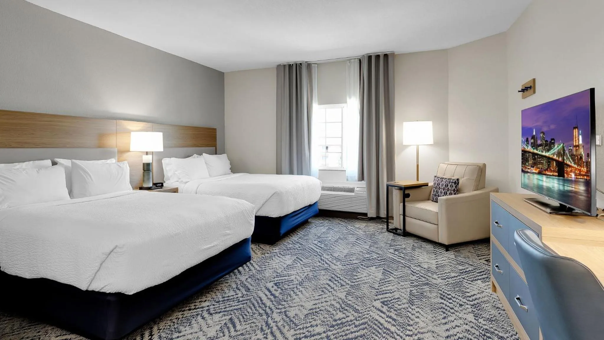 Bedroom, Bed in Candlewood Suites San Antonio Downtown by IHG