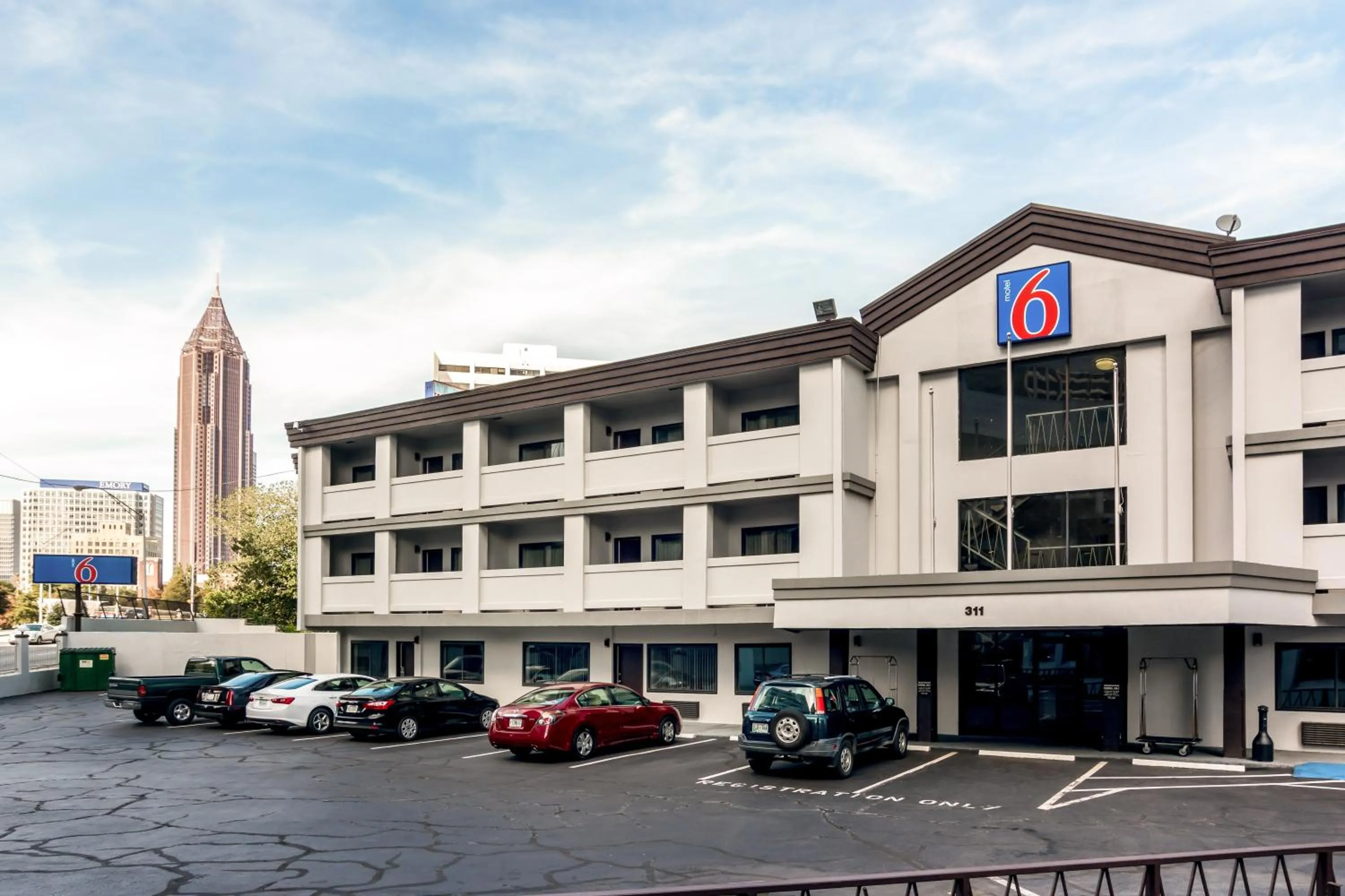 Facade/entrance in Motel 6-Atlanta, GA - Downtown