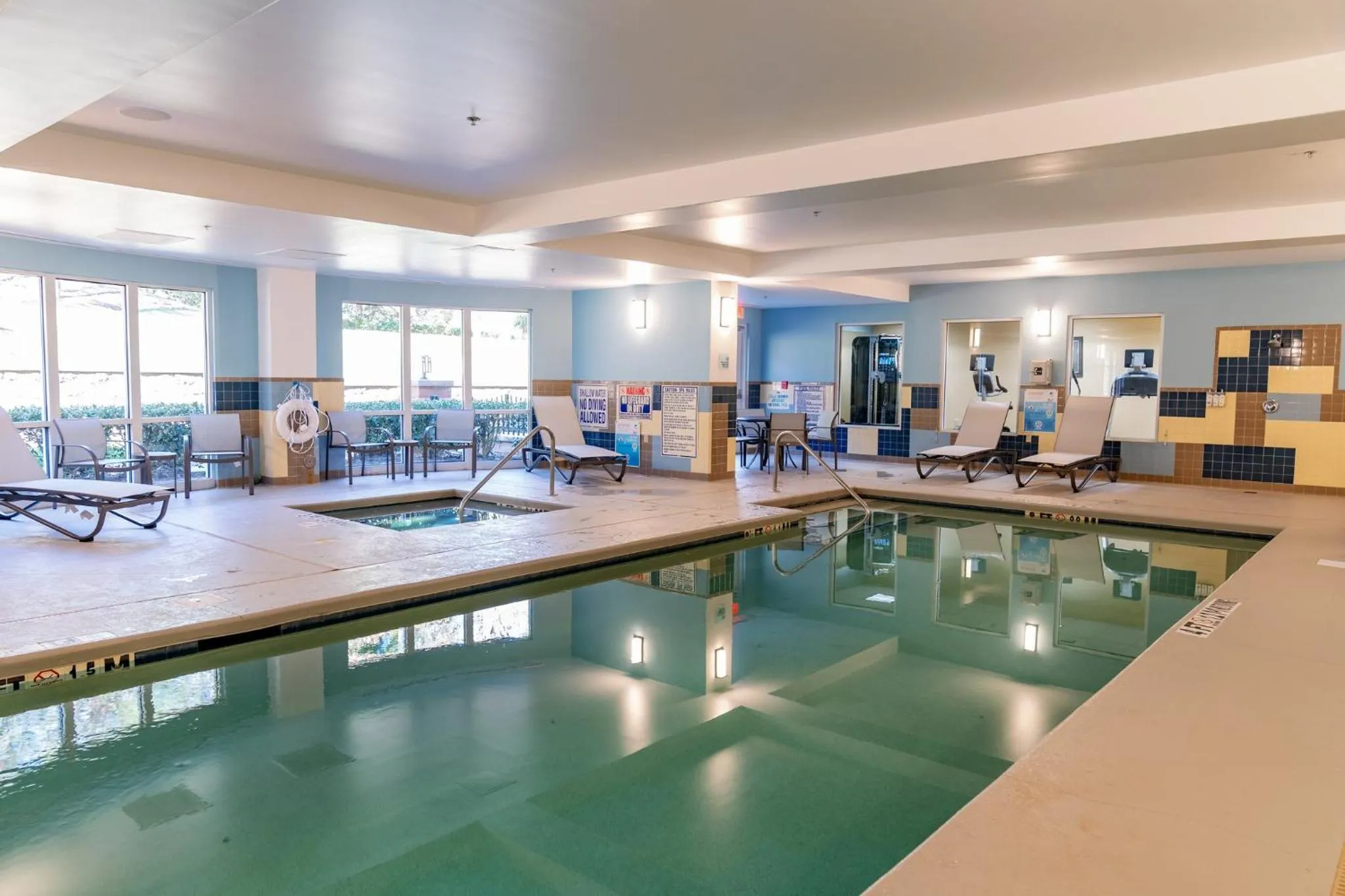 Swimming pool in Holiday Inn Express Hotel Raleigh Southwest by IHG