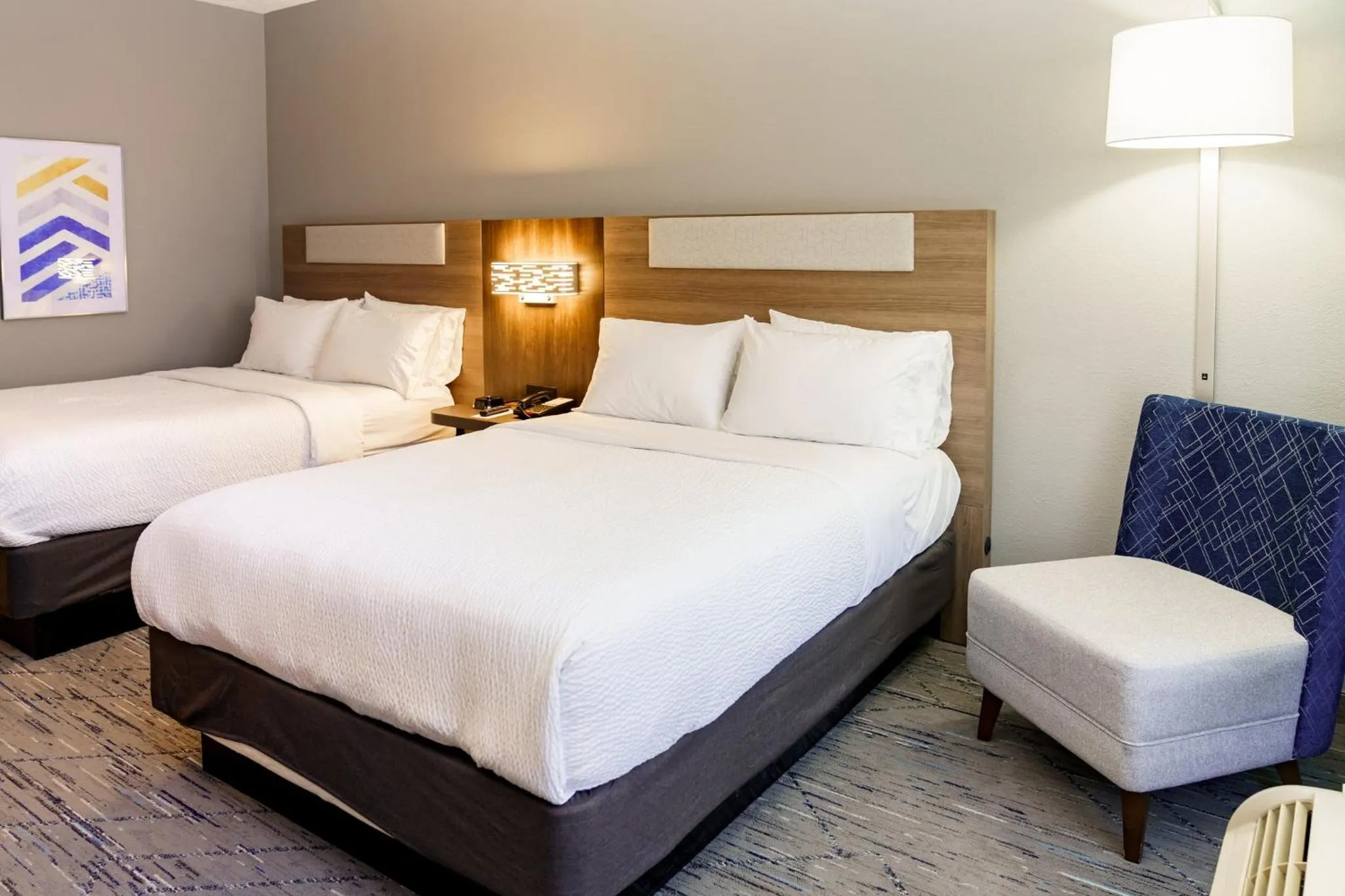Bed in Holiday Inn Express Hotel Raleigh Southwest by IHG