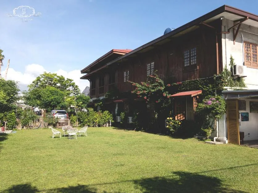 Garden view in Casa Simeon