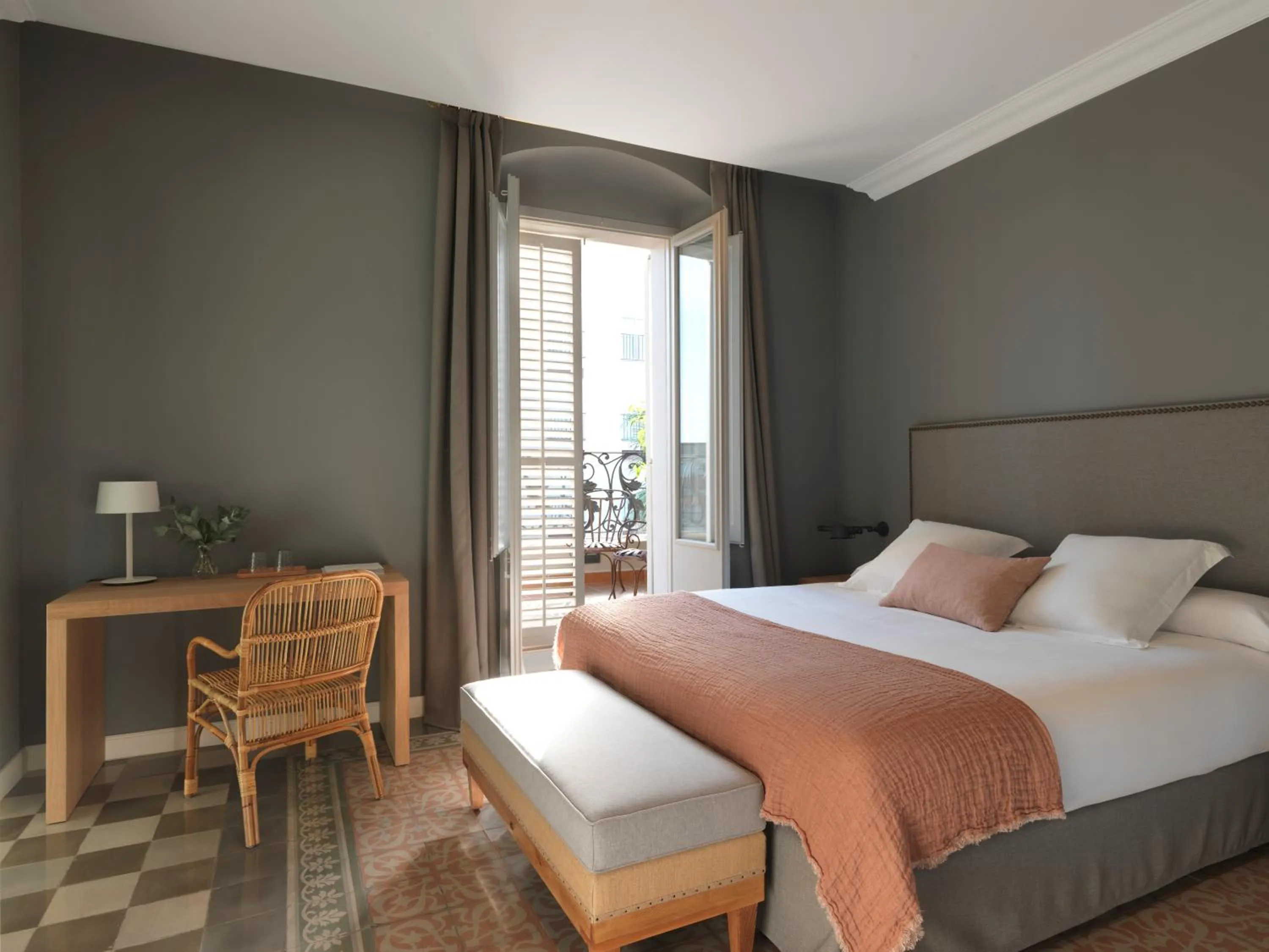 Balcony/Terrace, Bed in Casa Vincke Hotel