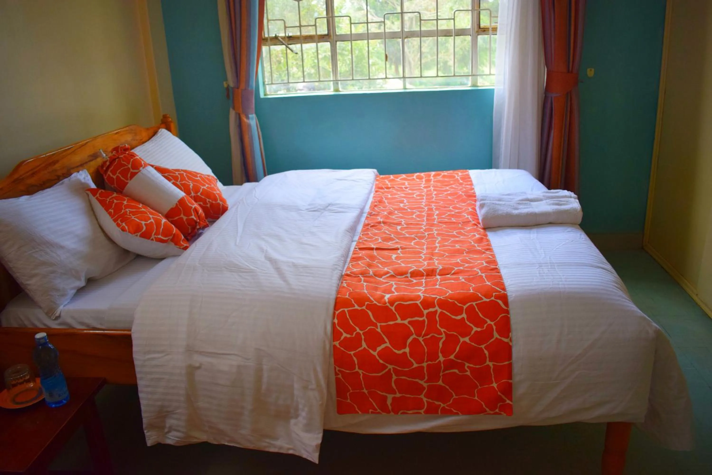 Bed in Sheywe Hotel Kakamega