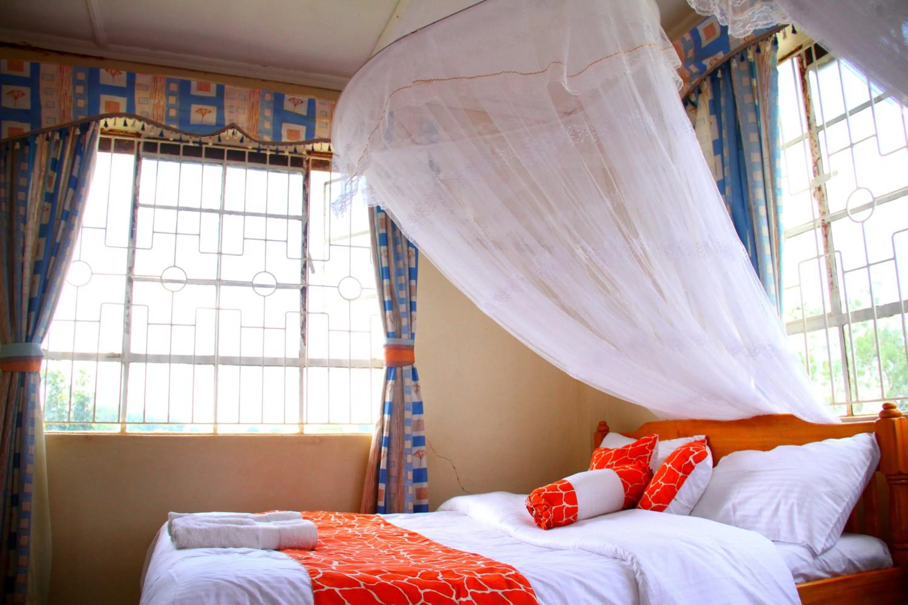 Bed in Sheywe Hotel Kakamega