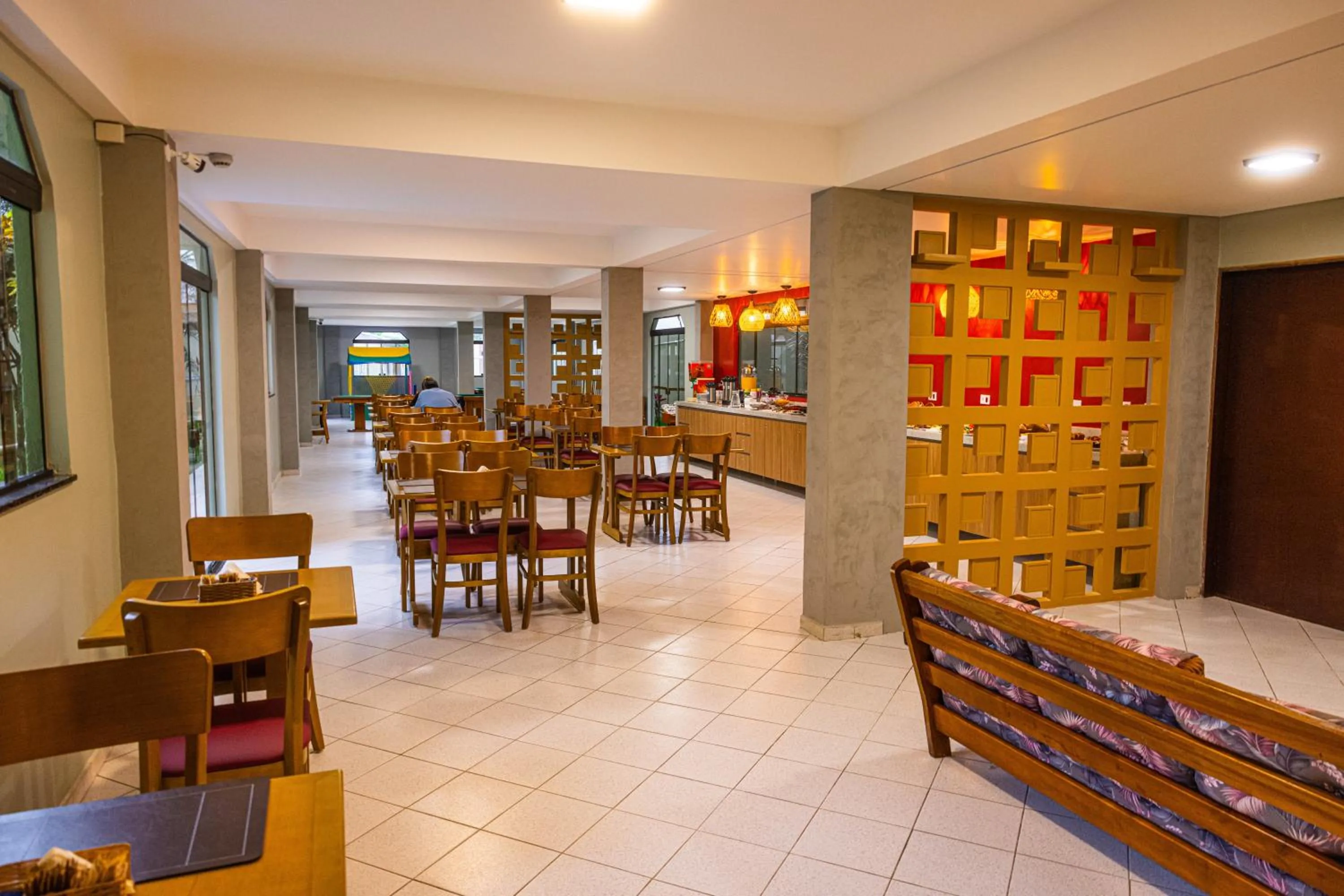 Seating area in Ubatuba Eco Hotel