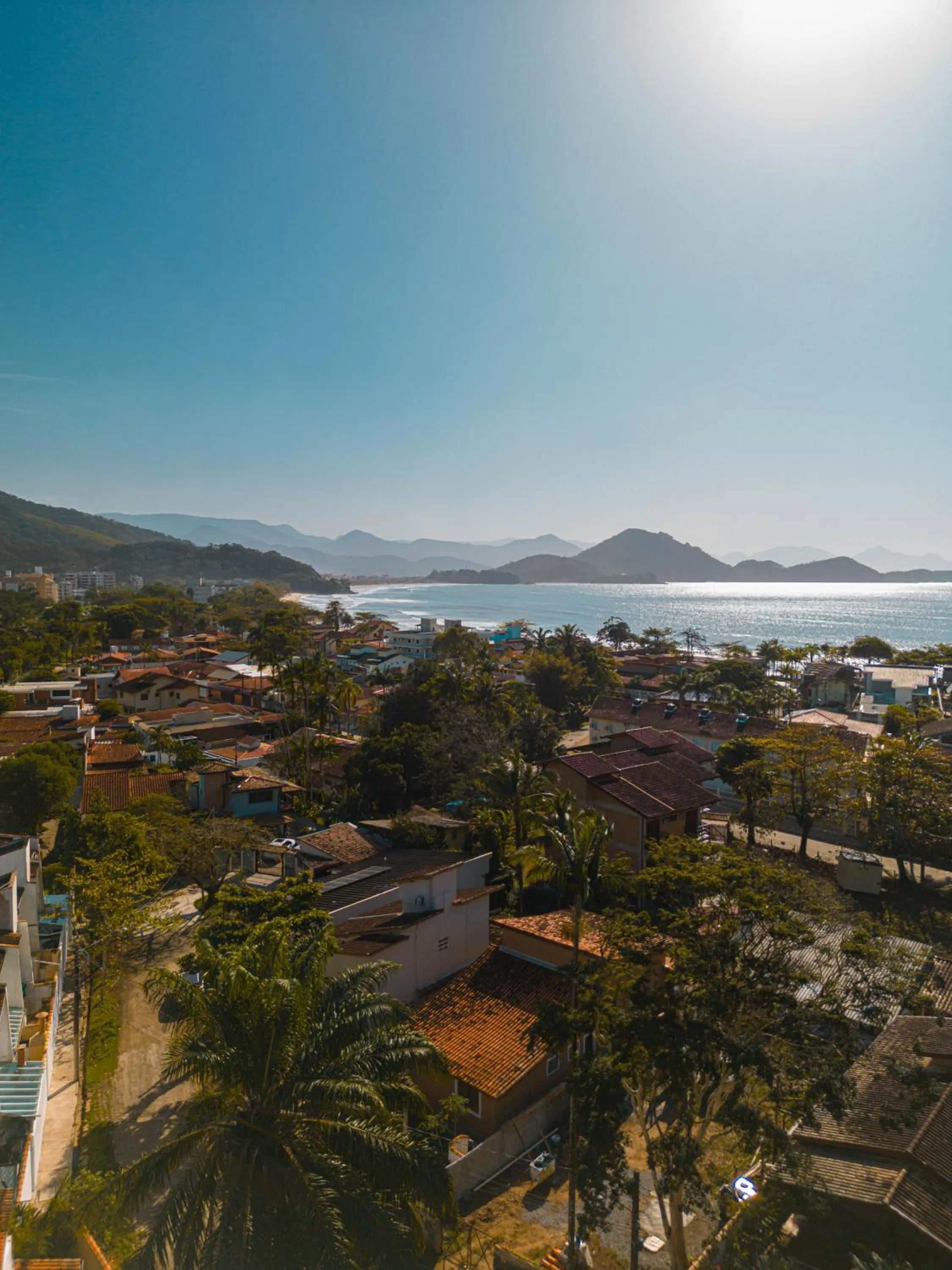 Bird's eye view in Ubatuba Eco Hotel