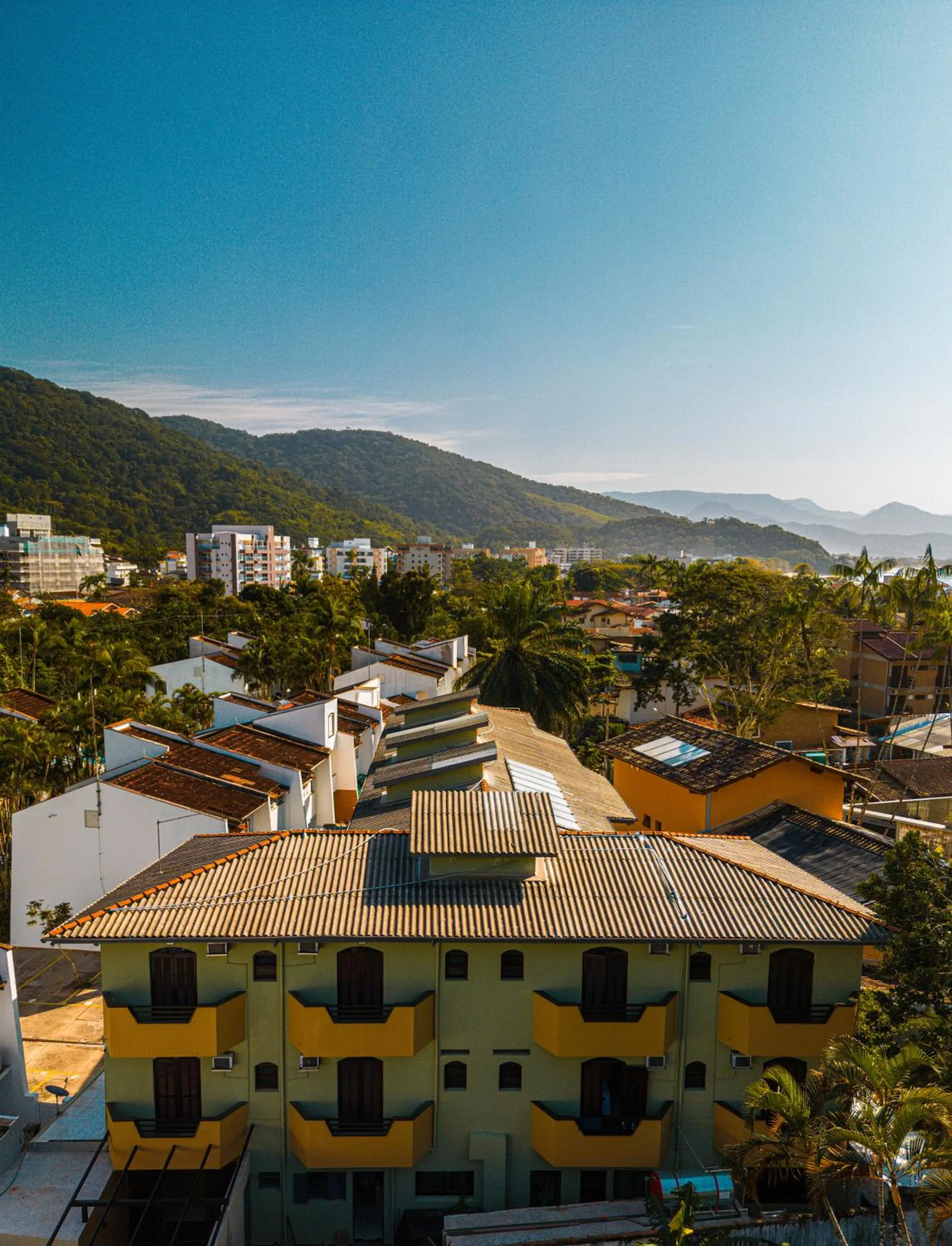 Bird's eye view in Ubatuba Eco Hotel