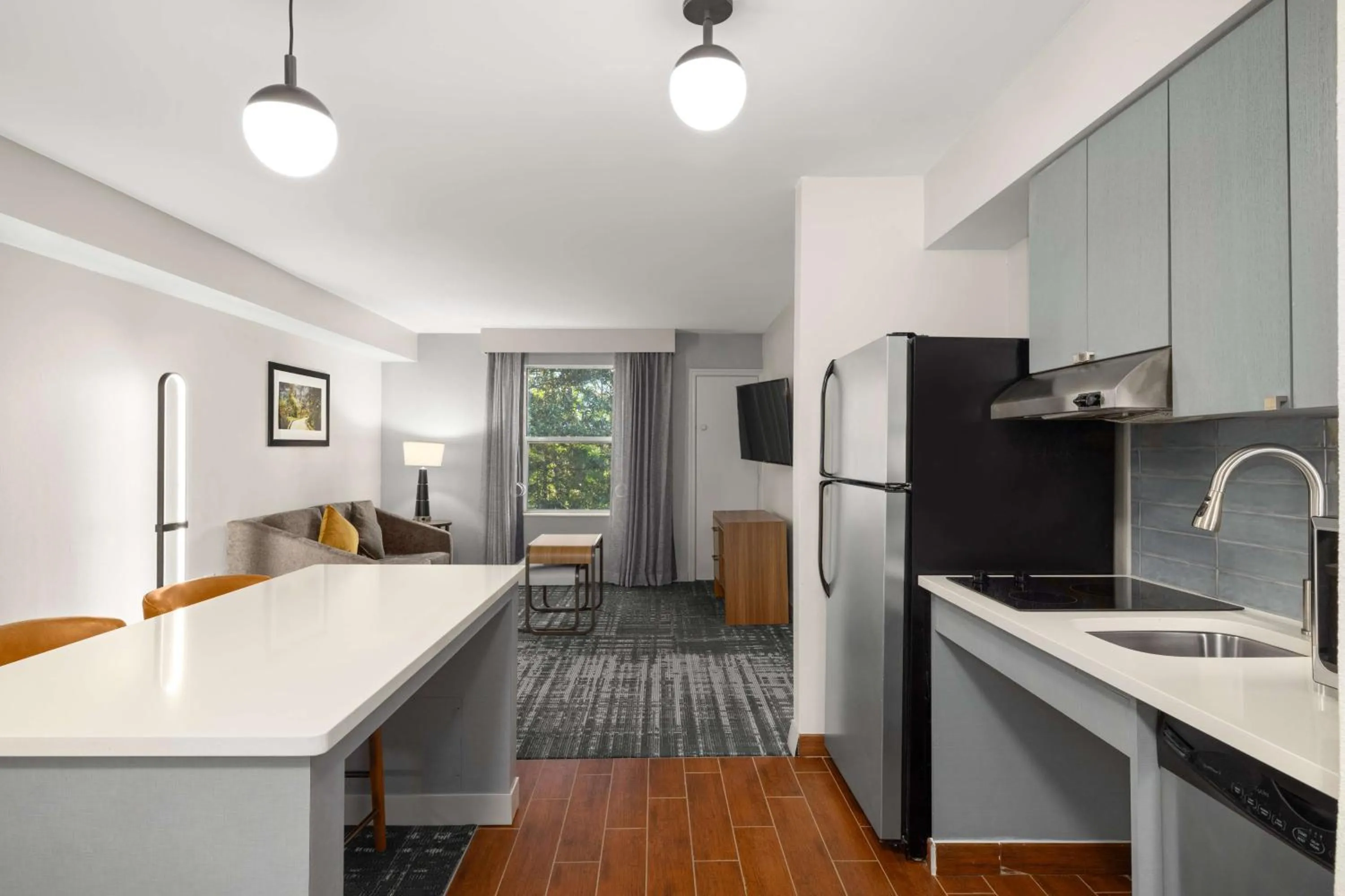 Kitchen or kitchenette in Homewood Suites by Hilton Atlanta-Alpharetta