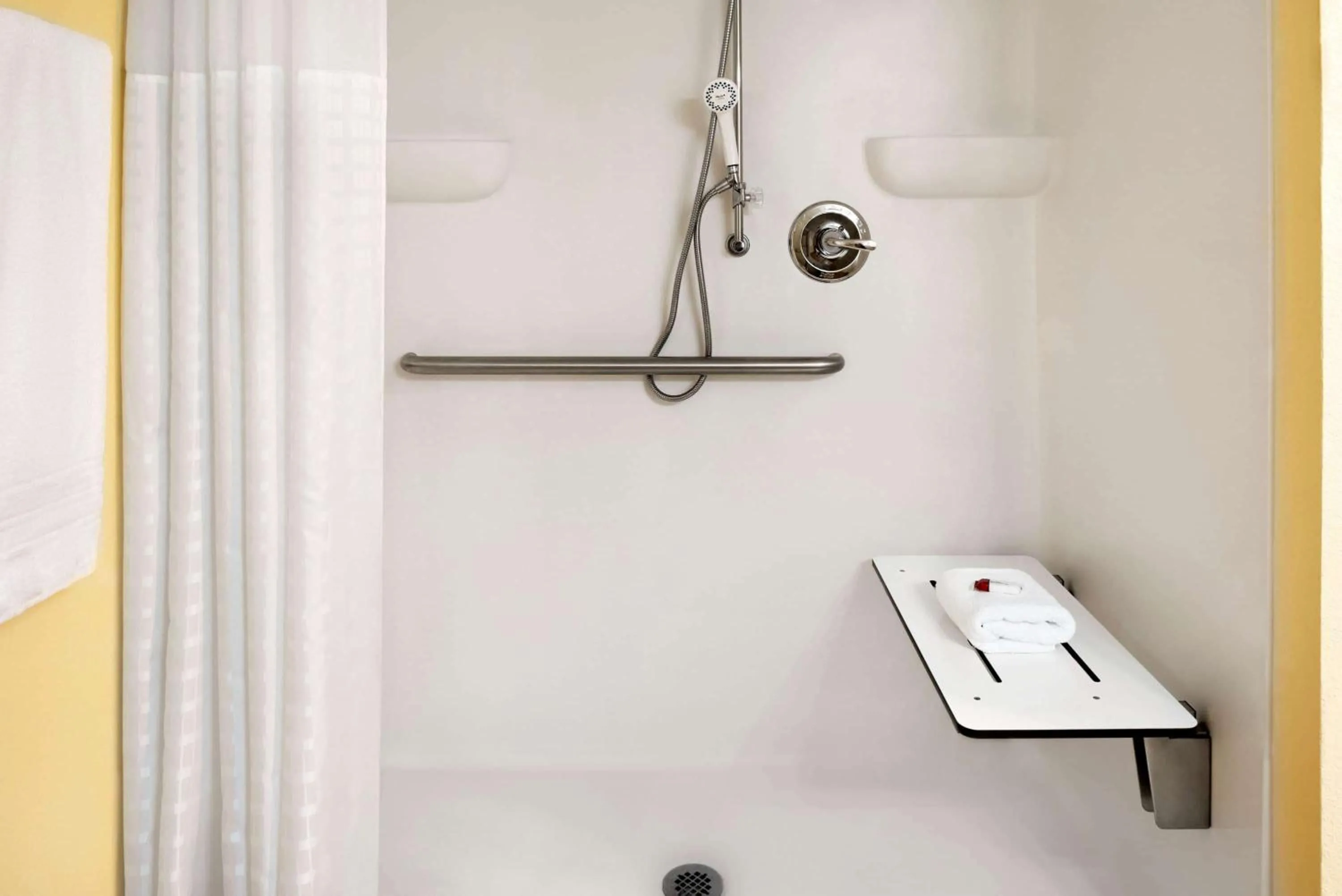 Bathroom in Super 8 by Wyndham Des Moines