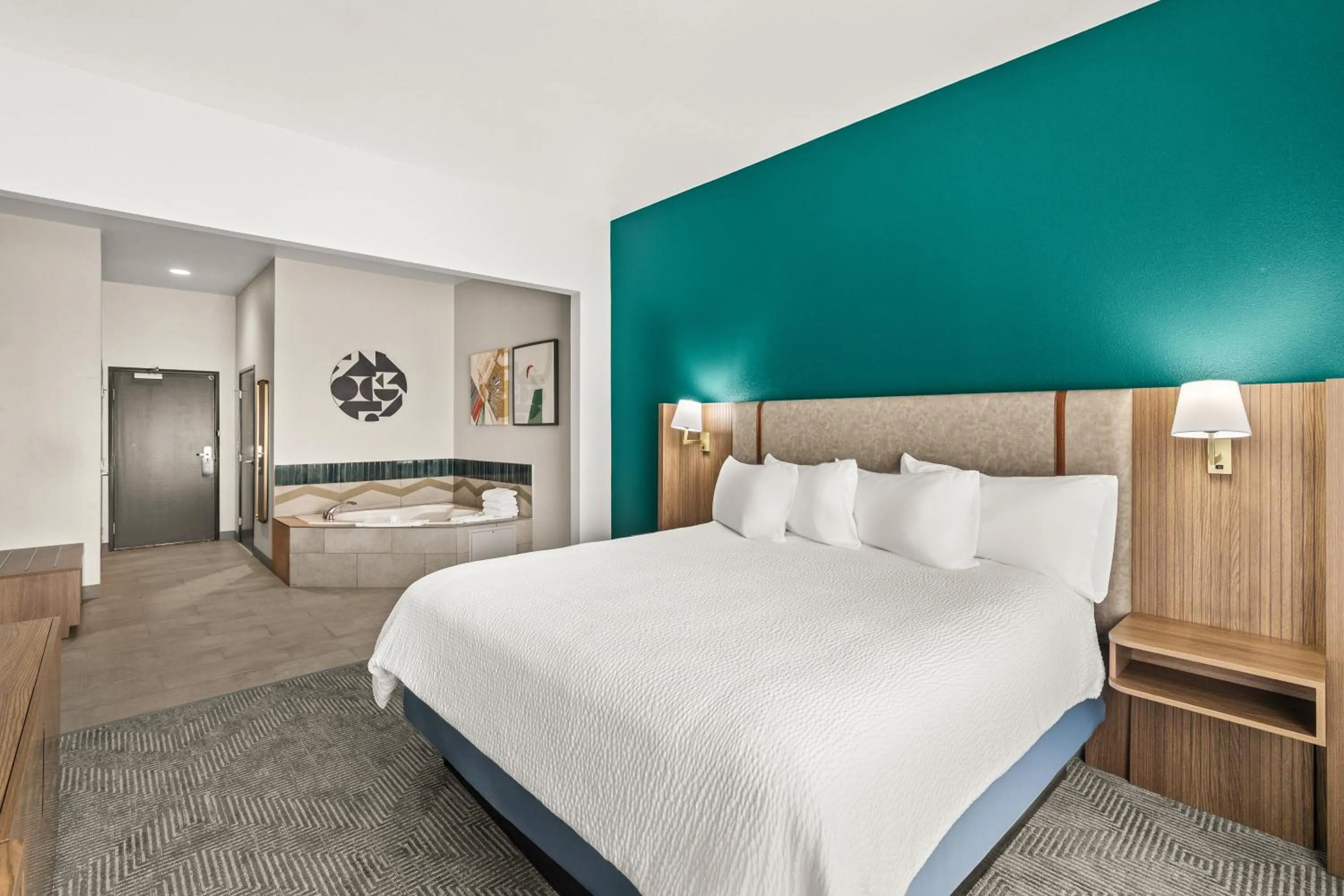 Bed in Holiday Inn Austin North by IHG