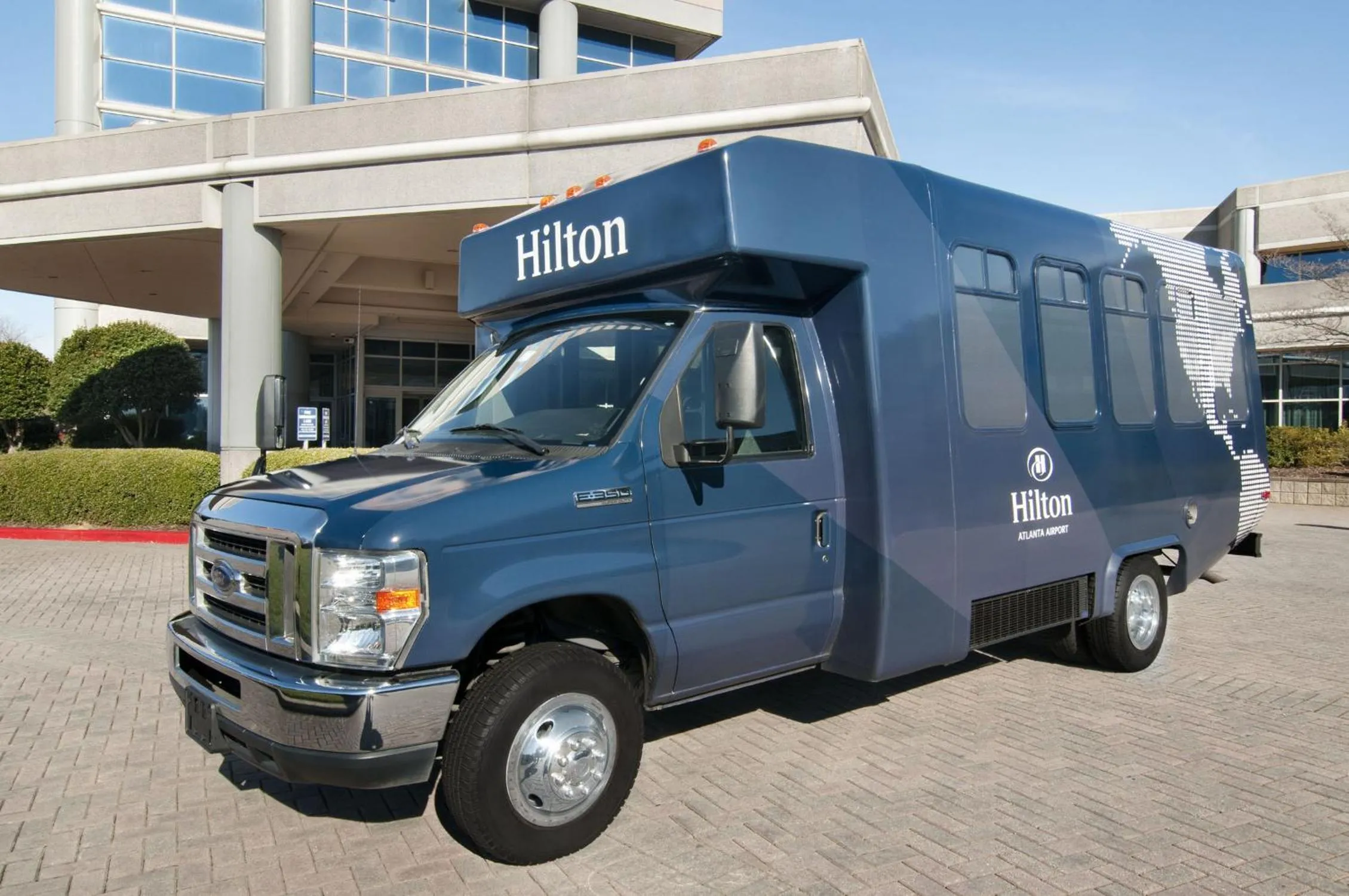 shuttle in Hilton Atlanta Airport