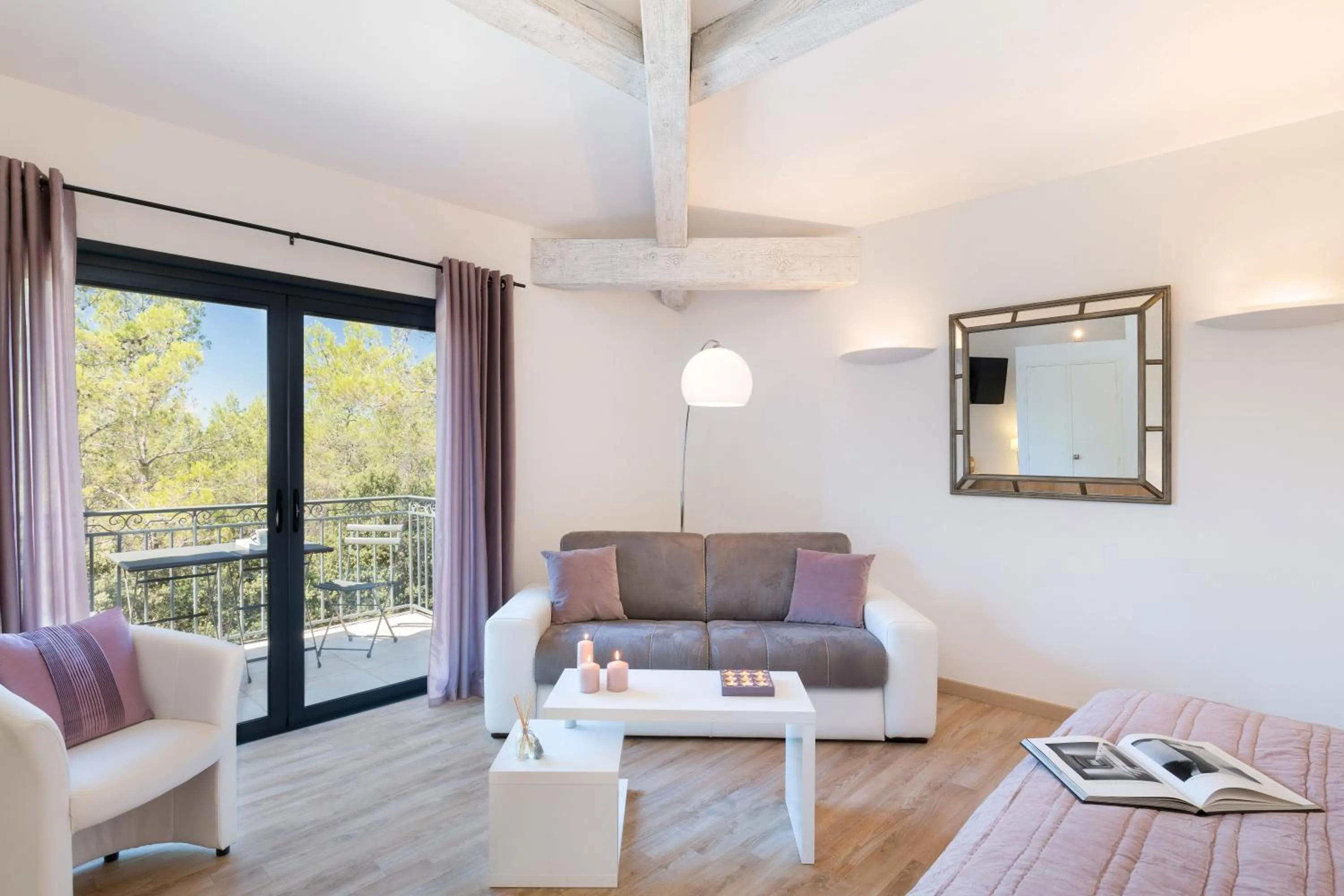 Balcony/Terrace in Château Rasque - Teritoria