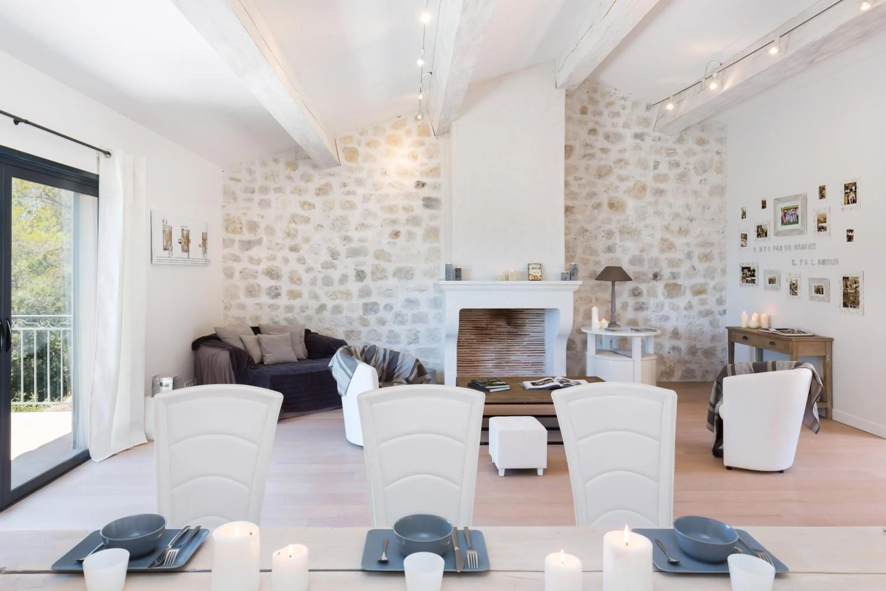 Living room in Château Rasque - Teritoria