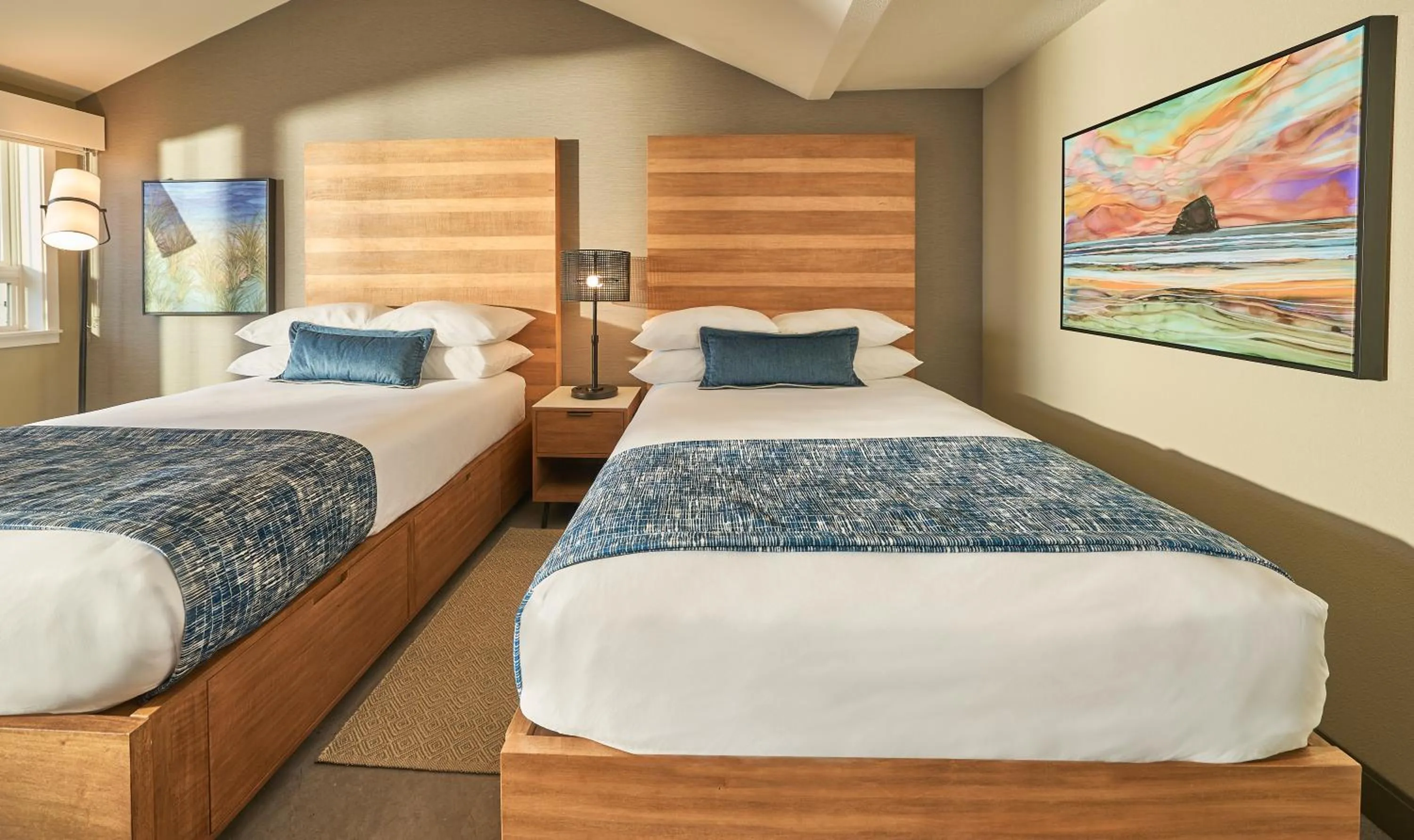 Bed in Surfsand Resort