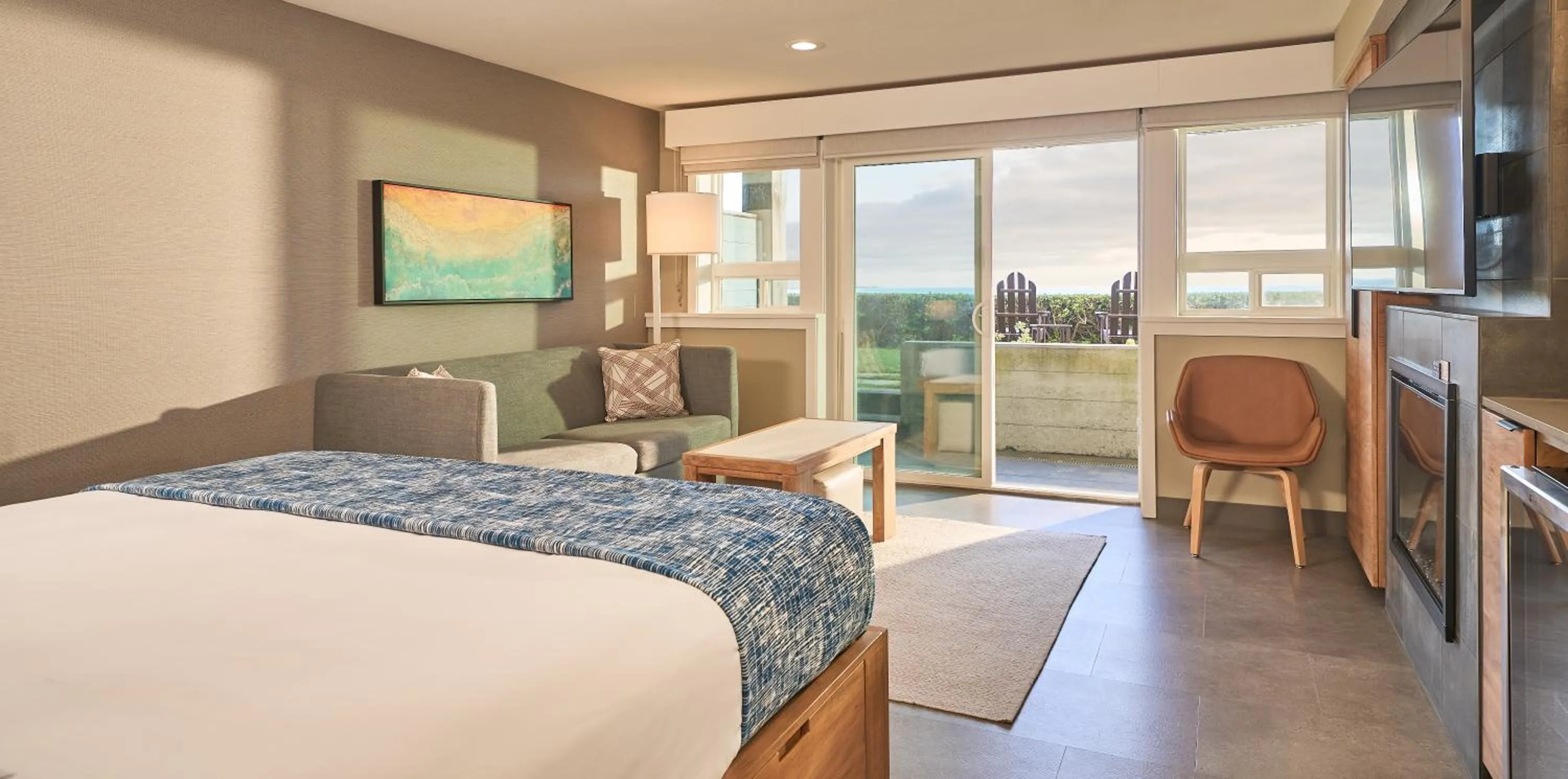 Bed in Surfsand Resort