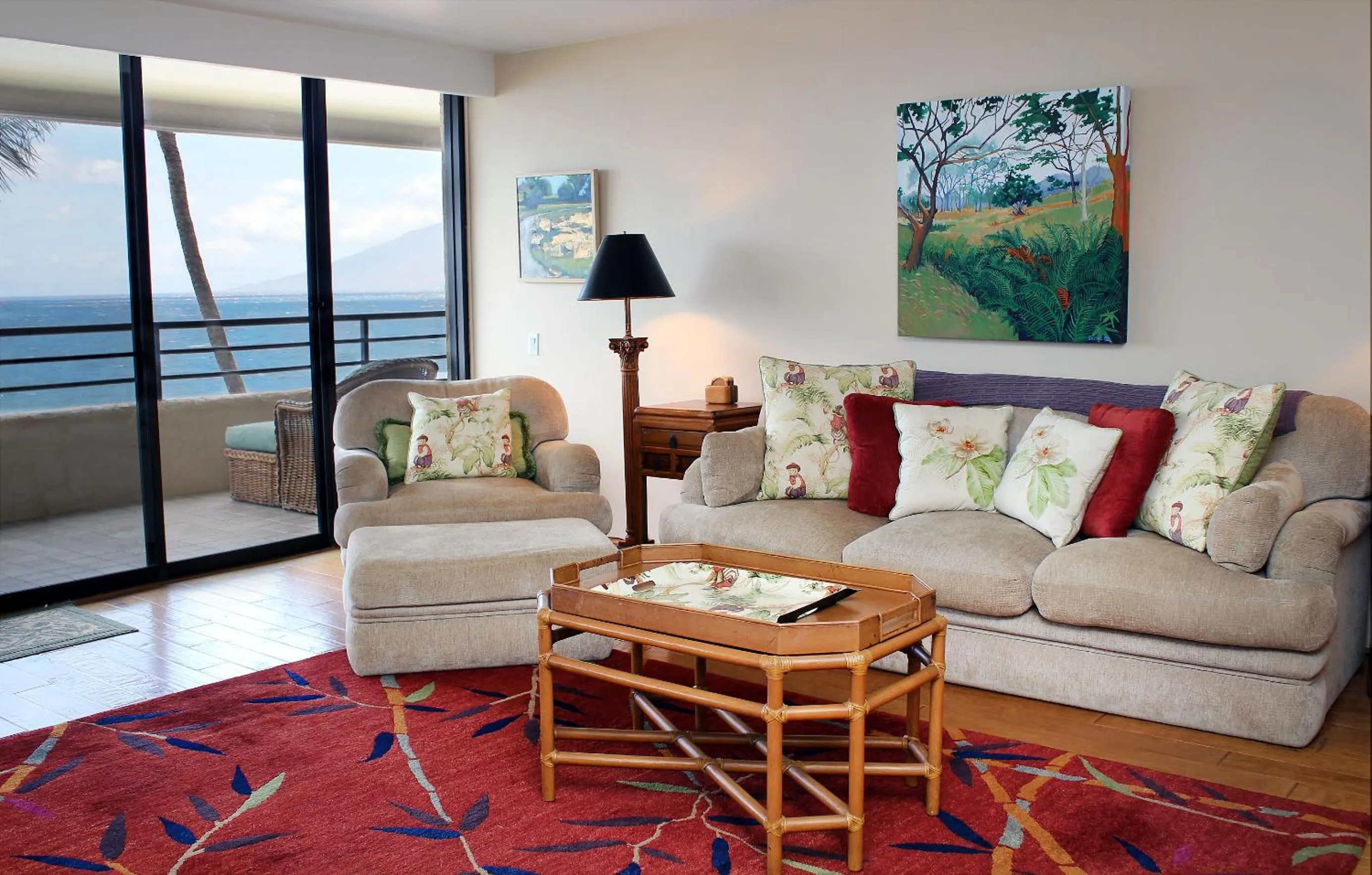 Seating area in Polo Beach Club - CoralTree Residence Collection