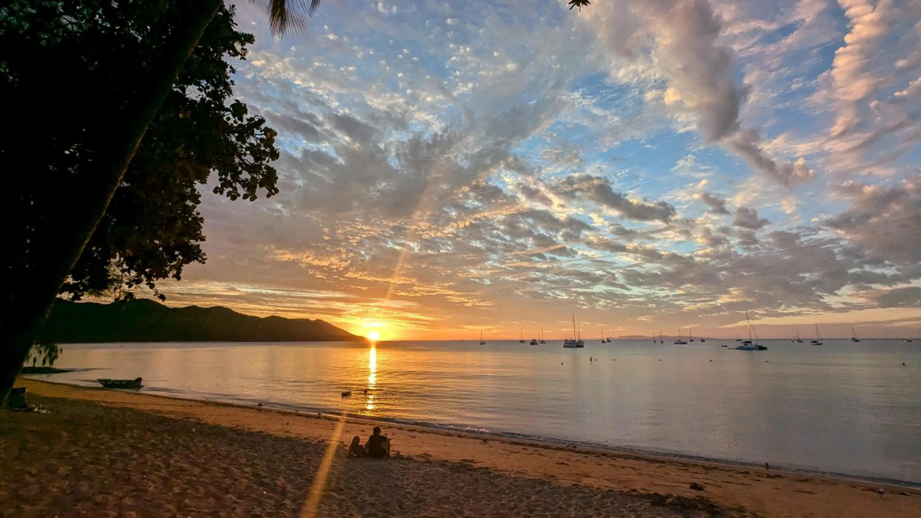 Sunset in Sails On Horseshoe