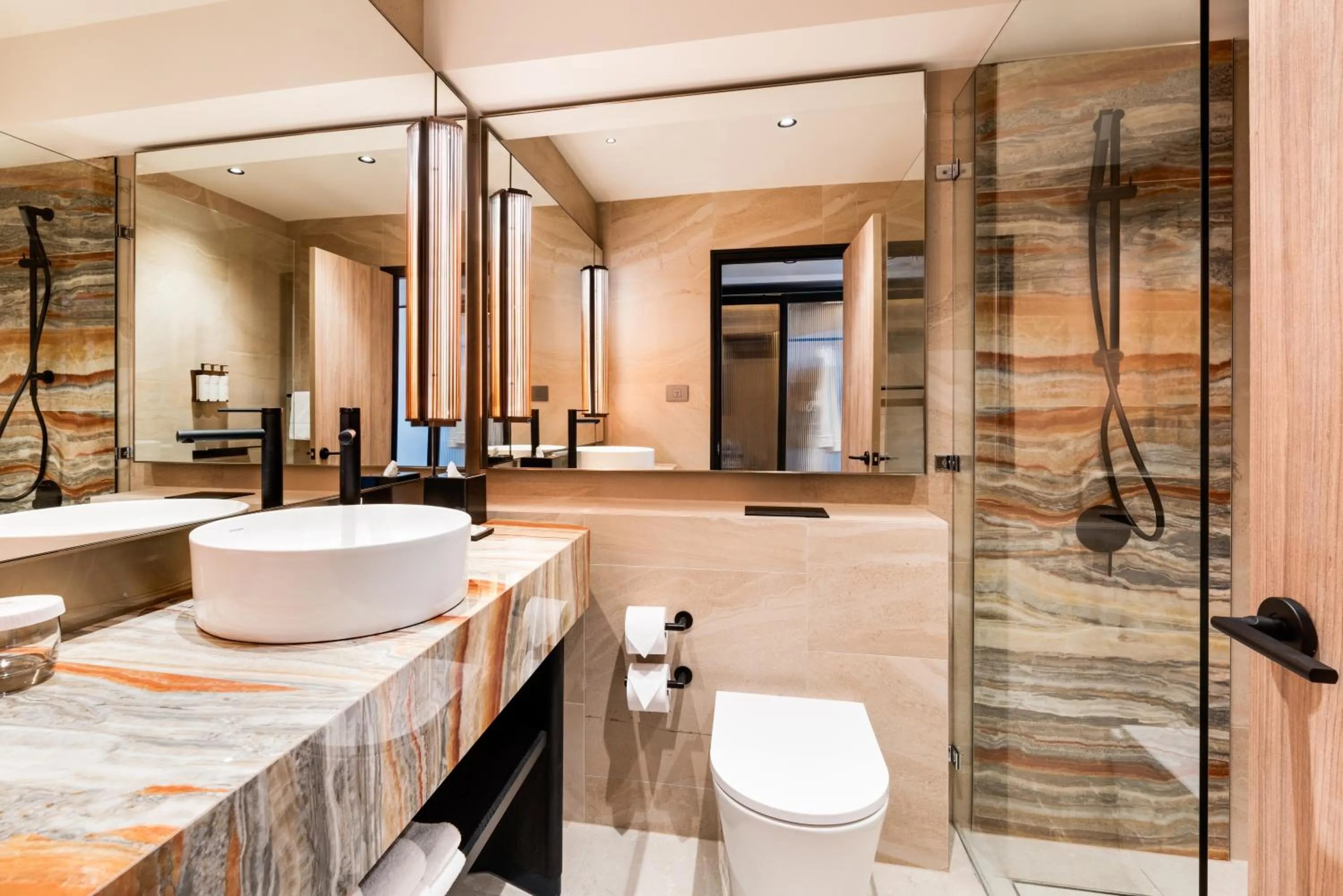 Bathroom in Pan Pacific Perth