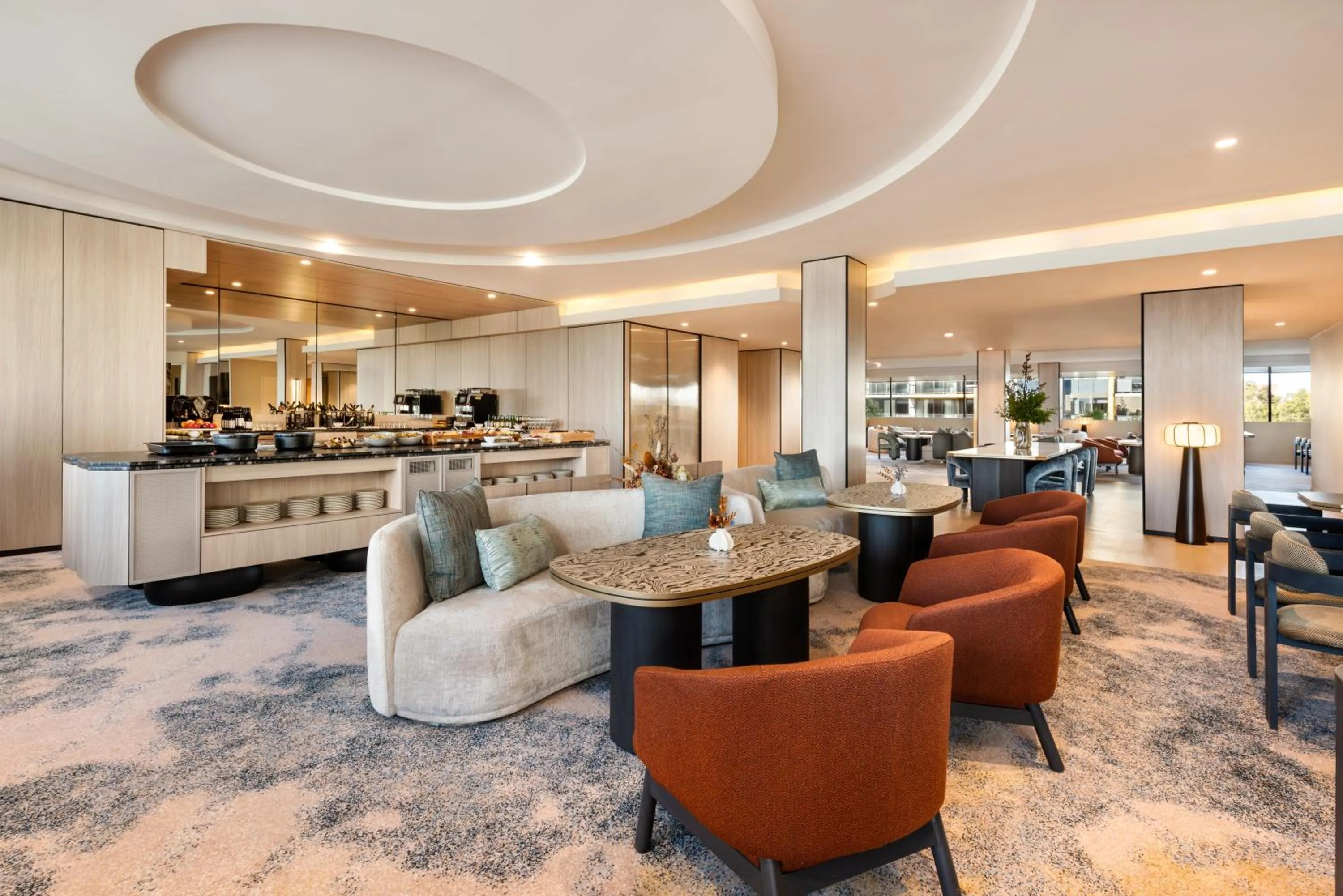 Lounge or bar in Pan Pacific Perth