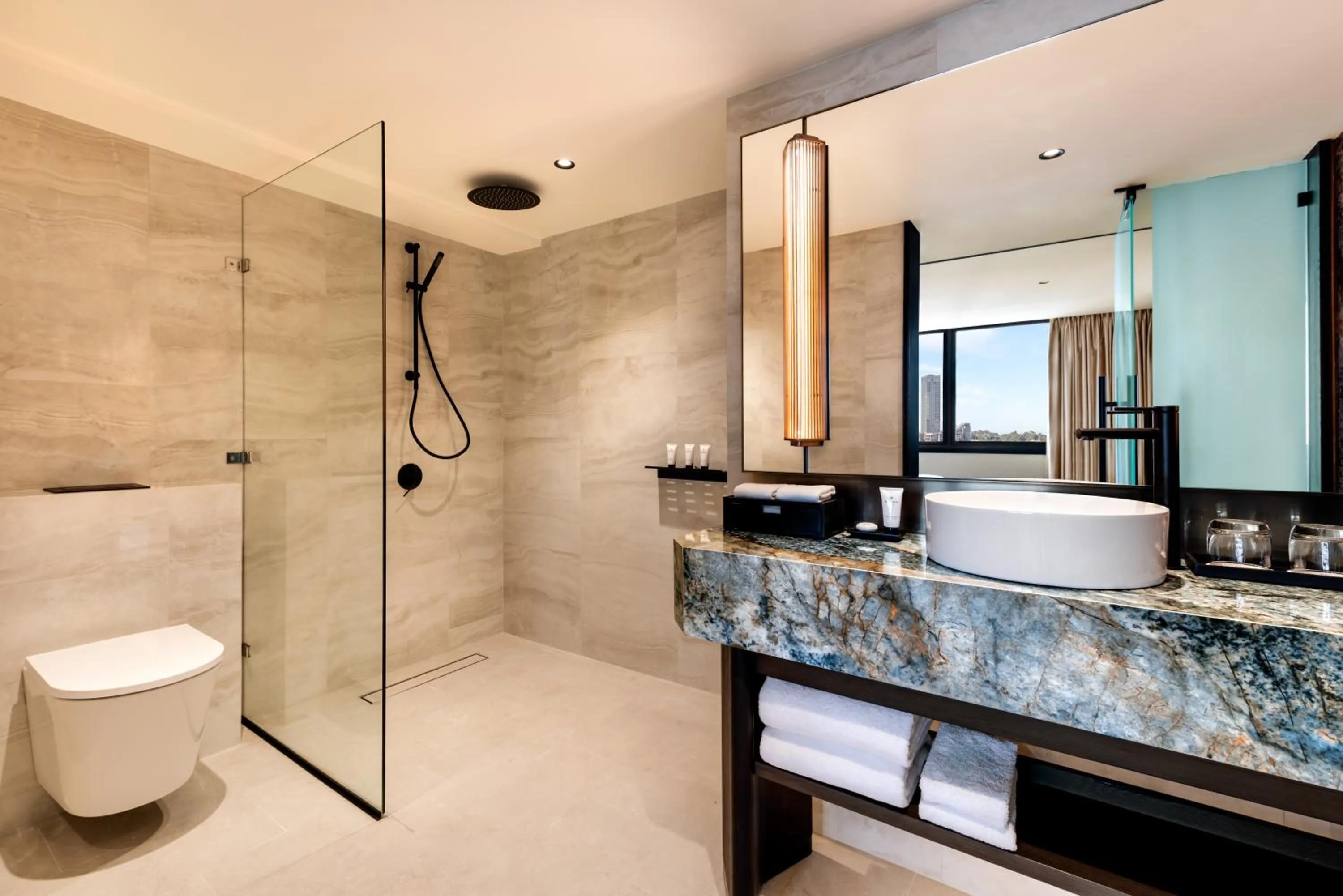 Toilet in Pan Pacific Perth