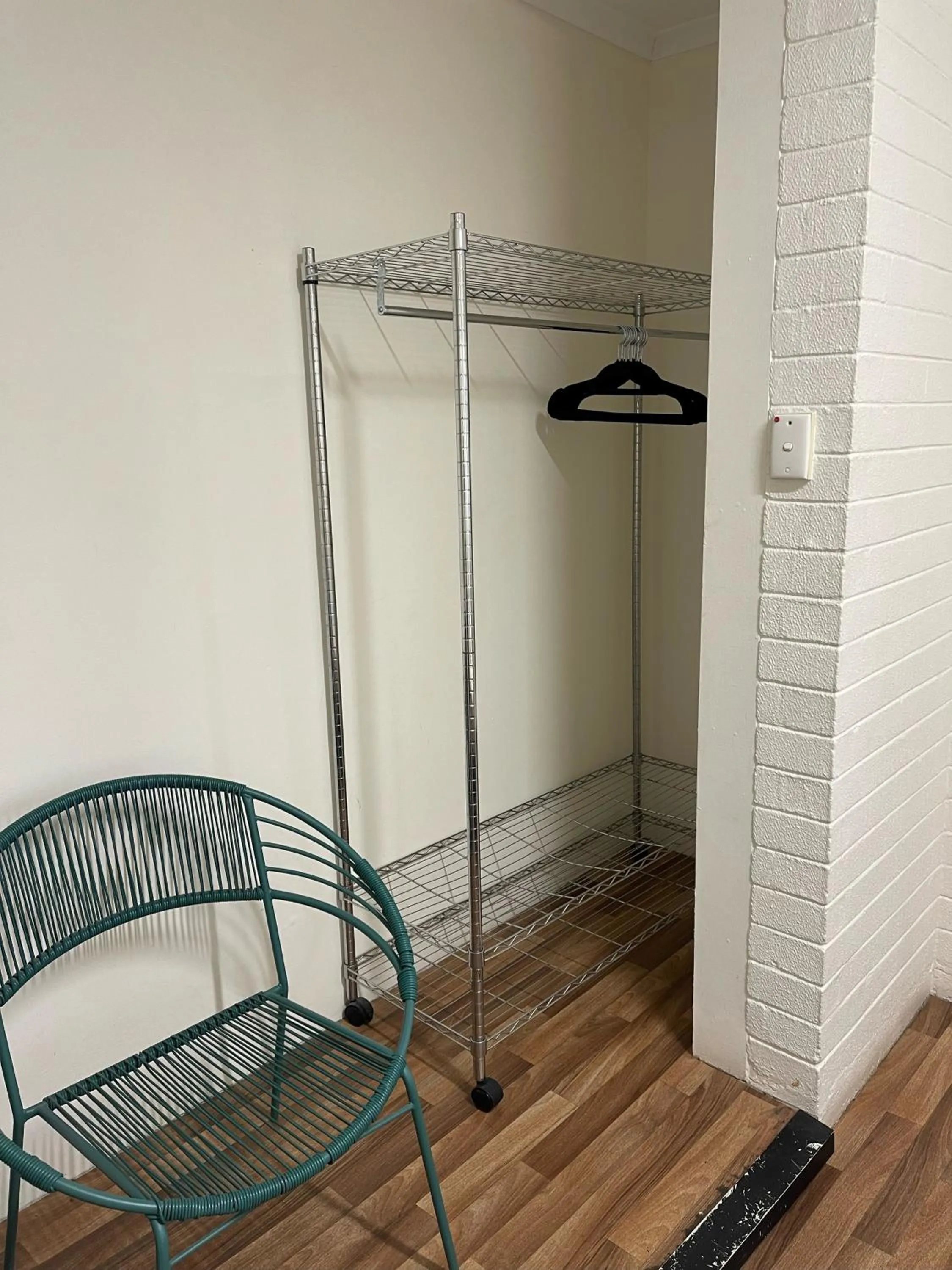 wardrobe in Youth Shack Backpackers Darwin