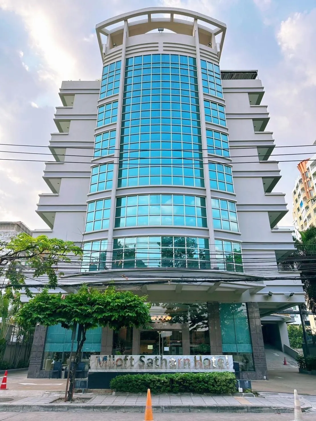 Property building in Miloft Sathorn Hotel - SHA Plus Certified