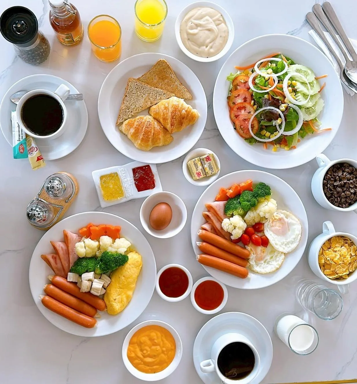 Breakfast in Miloft Sathorn Hotel - SHA Plus Certified