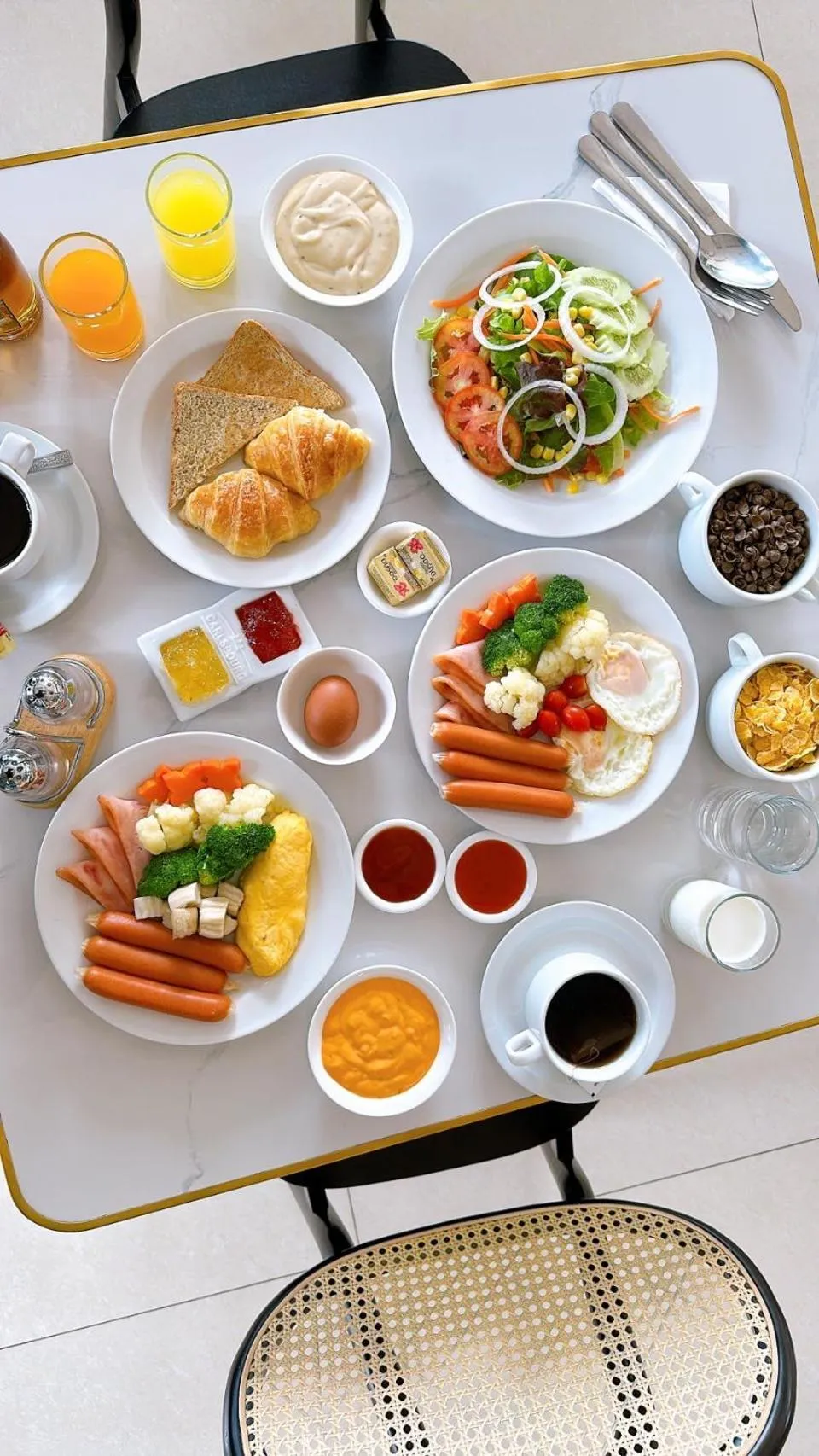 Breakfast in Miloft Sathorn Hotel - SHA Plus Certified