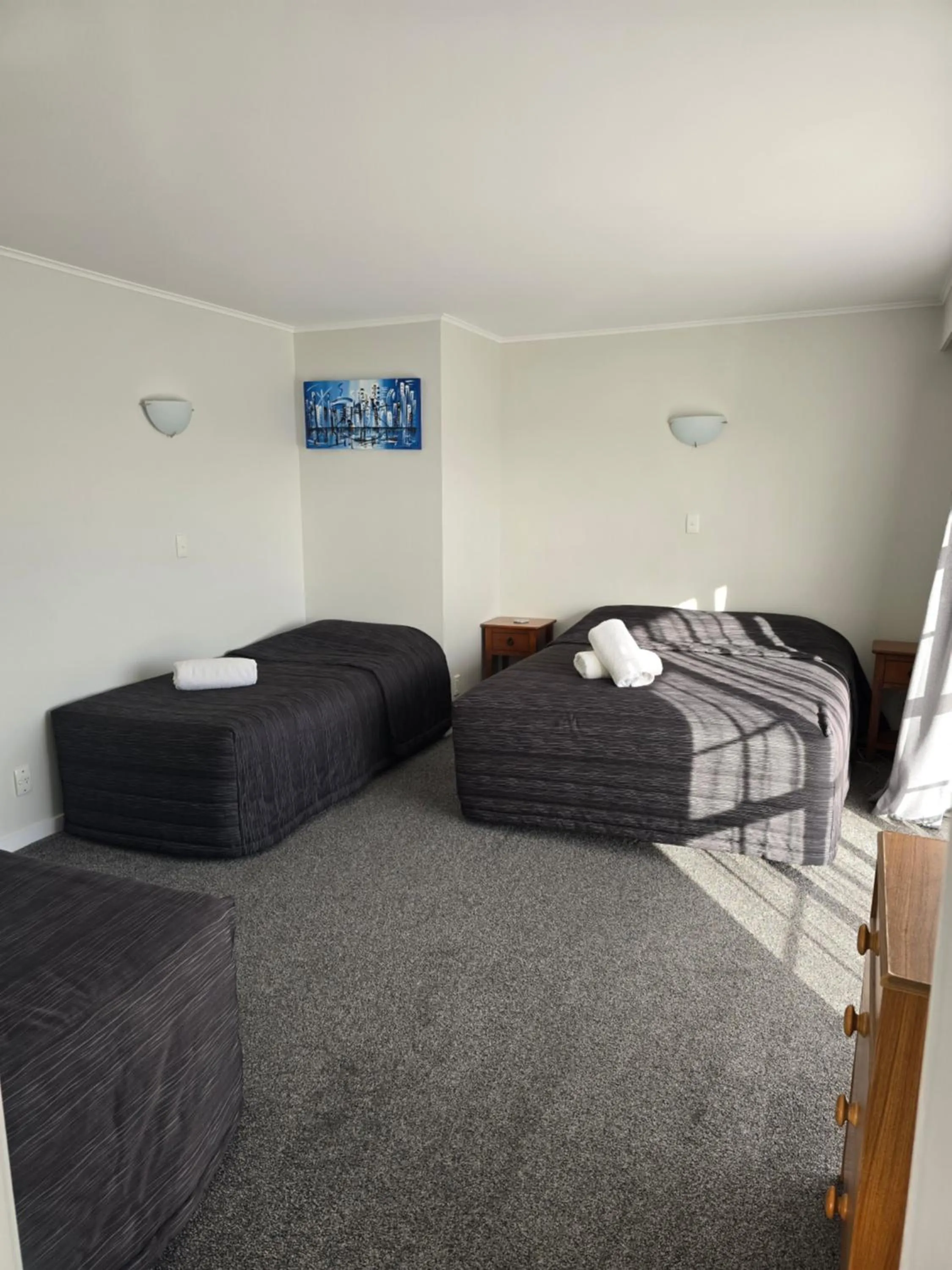 Bed in Monarch Motel