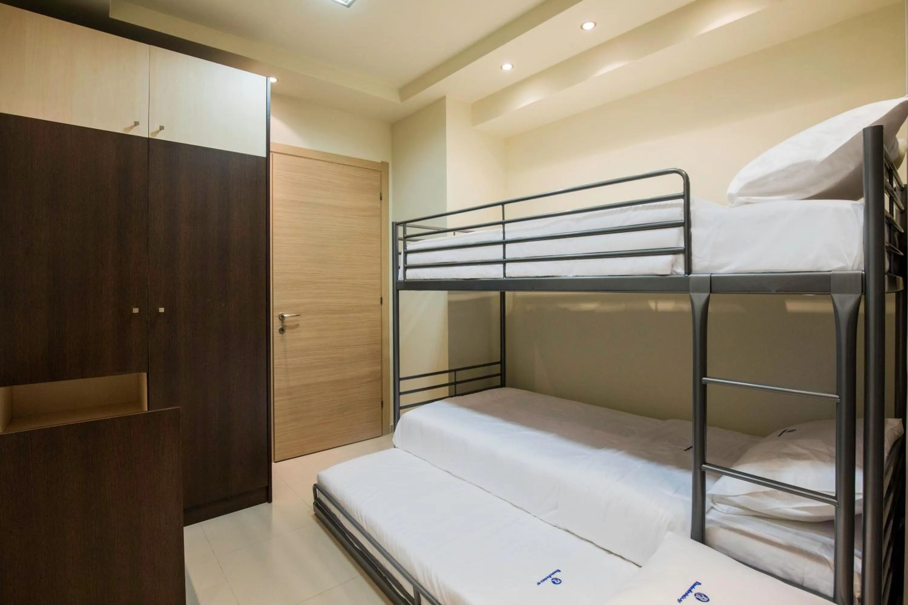 bunk bed, Bed in Rhodes Central Suite