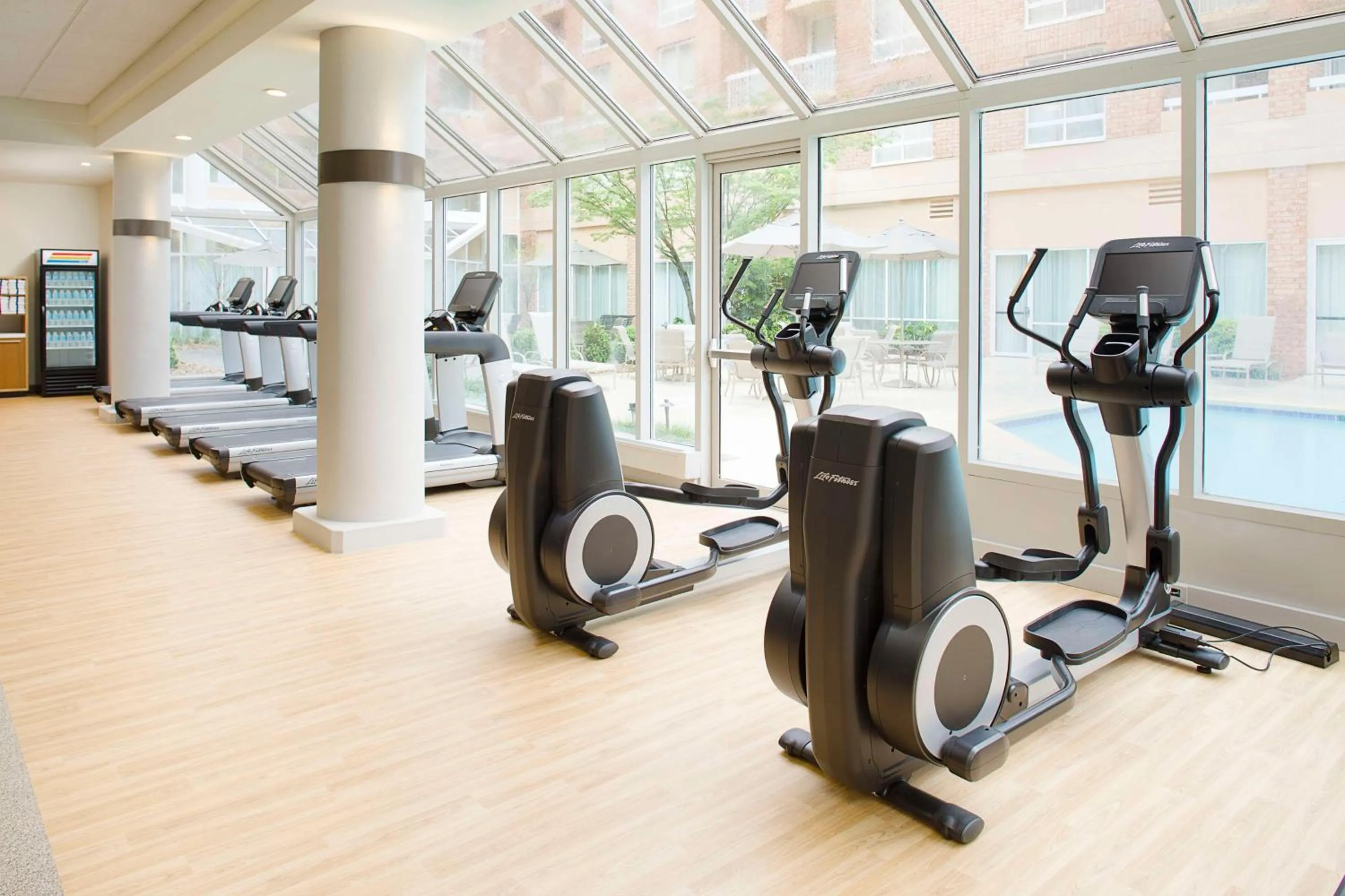 Fitness centre/facilities in Hilton Atlanta Perimeter Suites