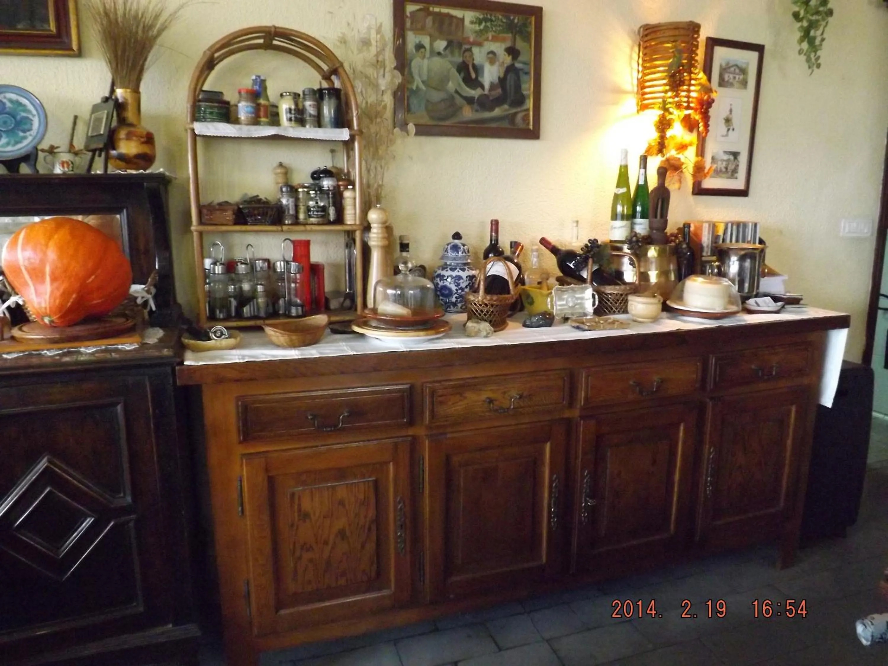 Alcoholic drinks in Hotel Azkue