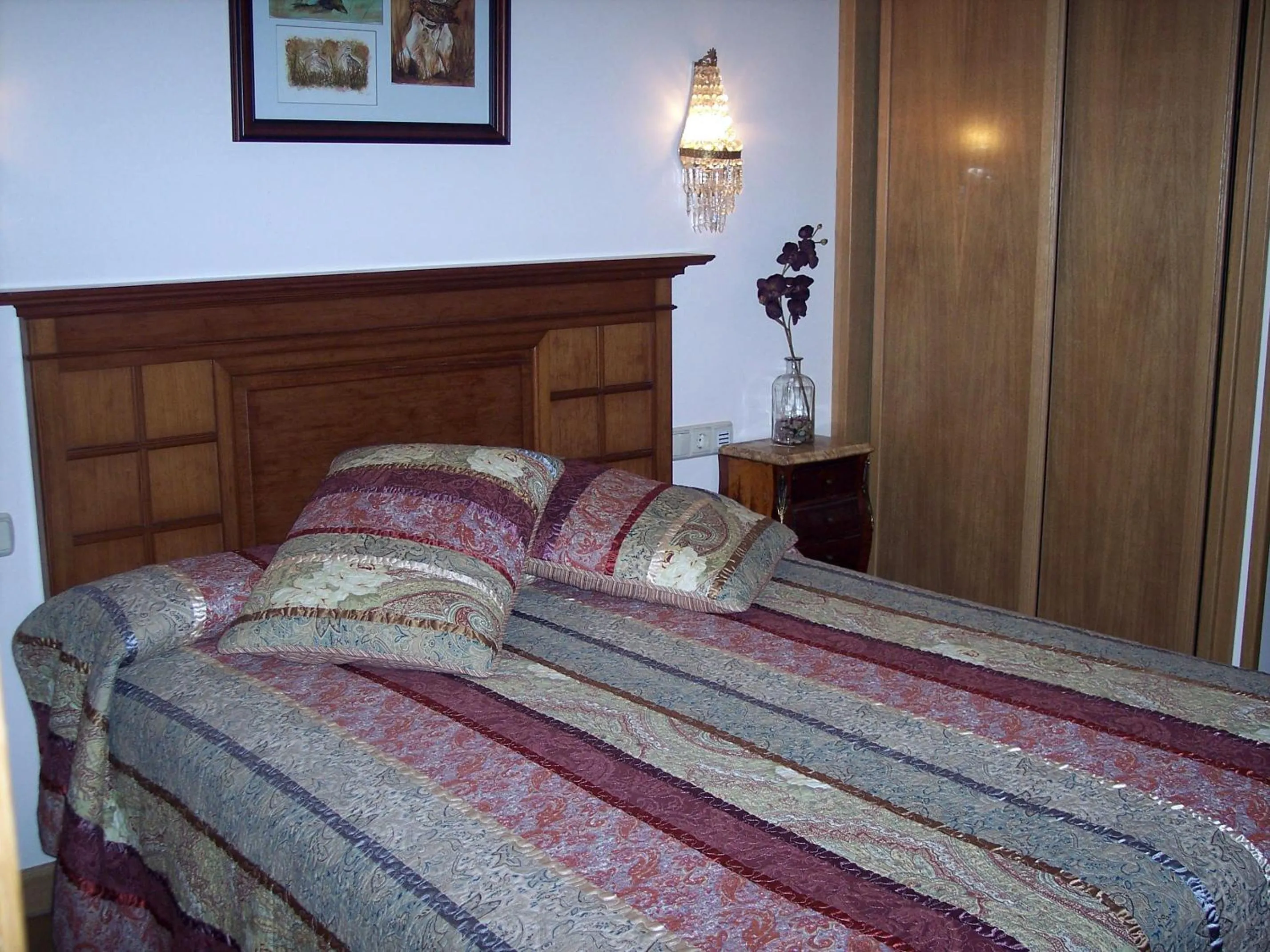 Bed in Hotel Azkue
