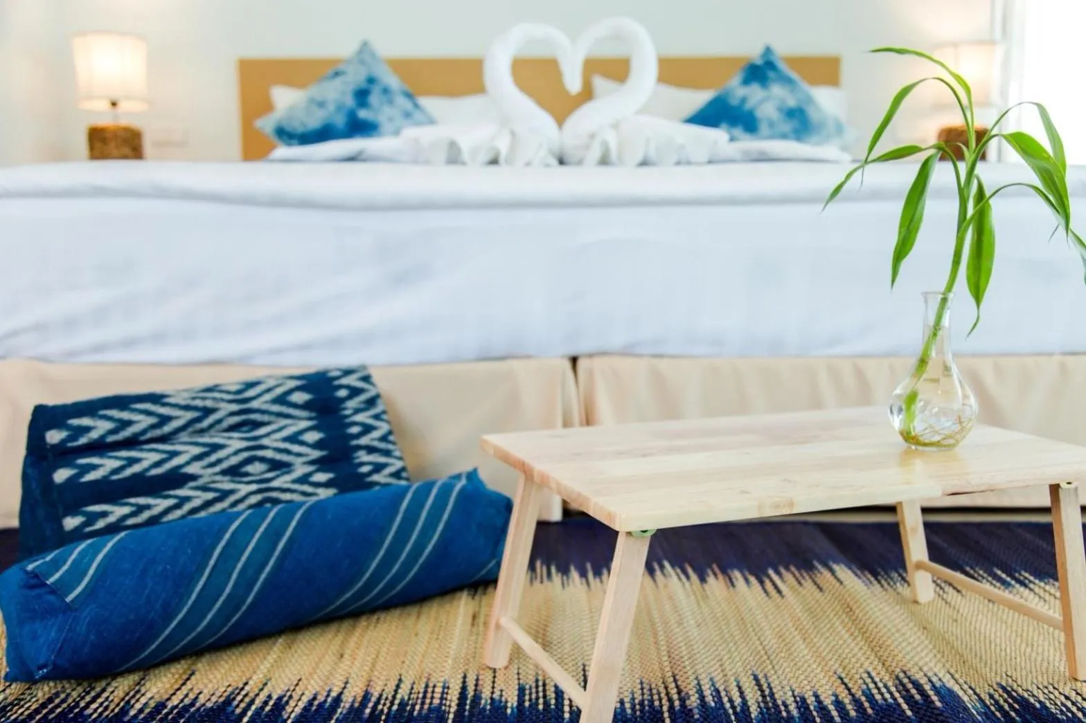 Seating area, Bed in Phuruakeeree Resort