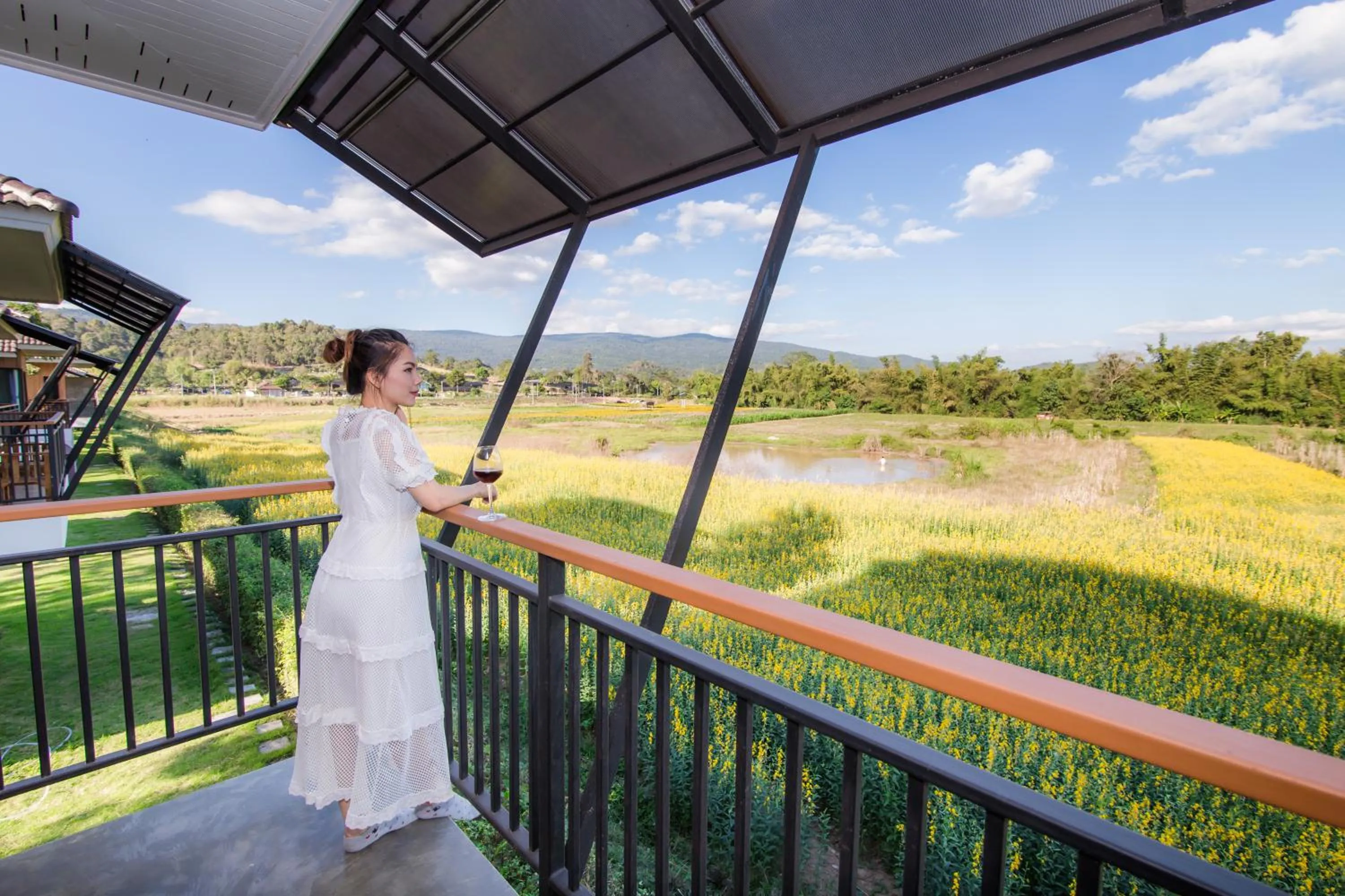 Balcony/Terrace in Phuruakeeree Resort