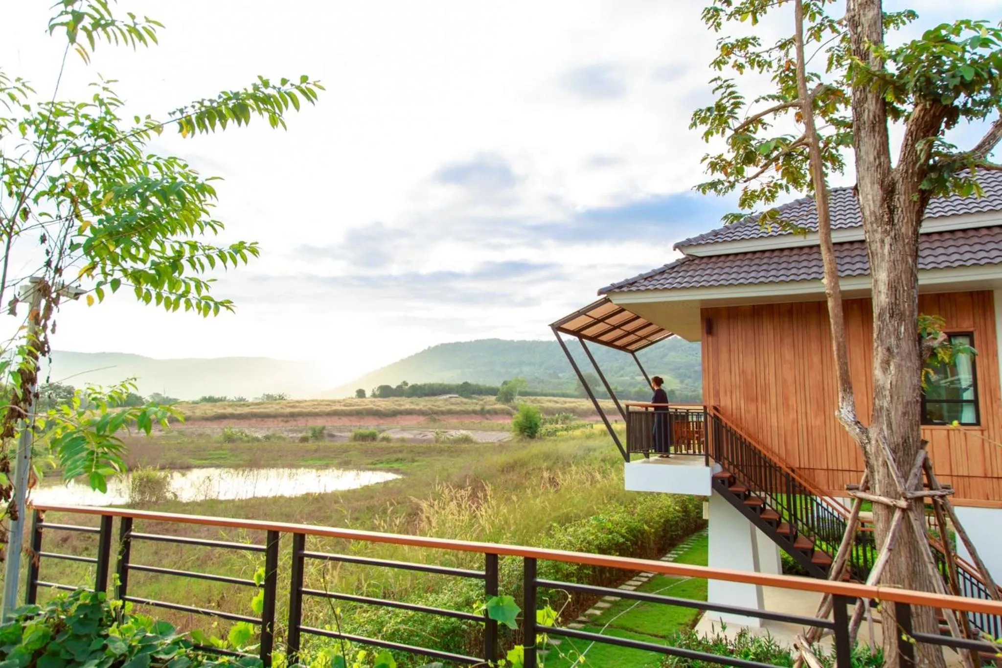 Lake view in Phuruakeeree Resort