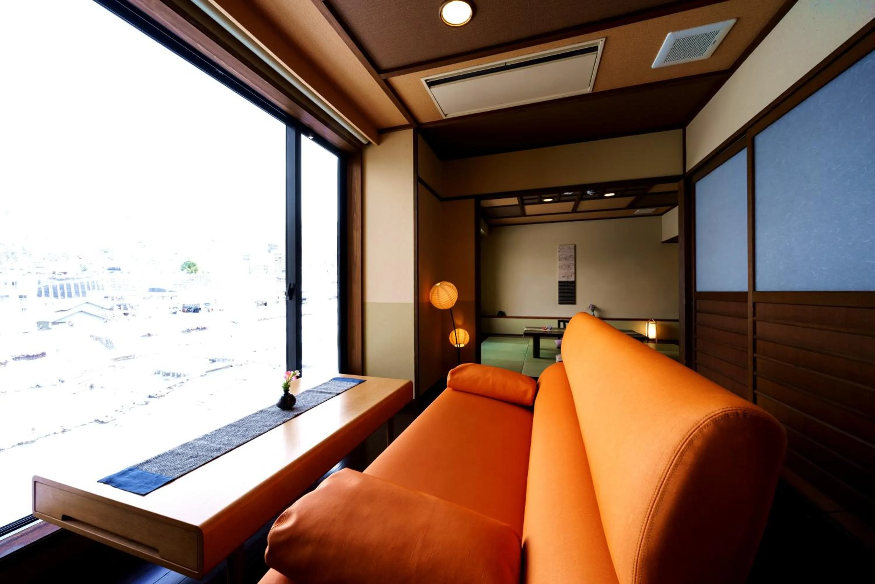 Living room in Aburaya Tousen