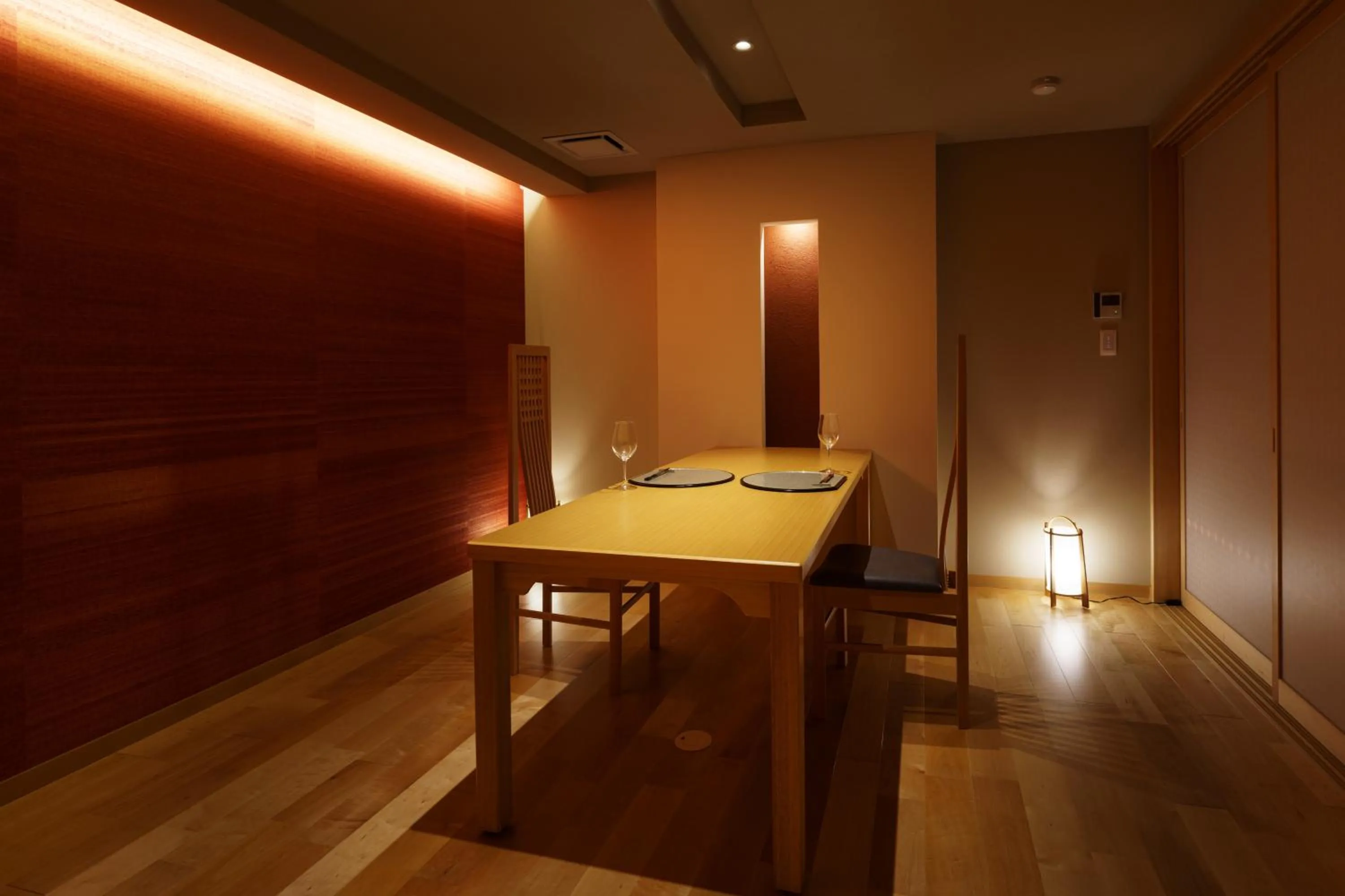 Dining area in Aburaya Tousen