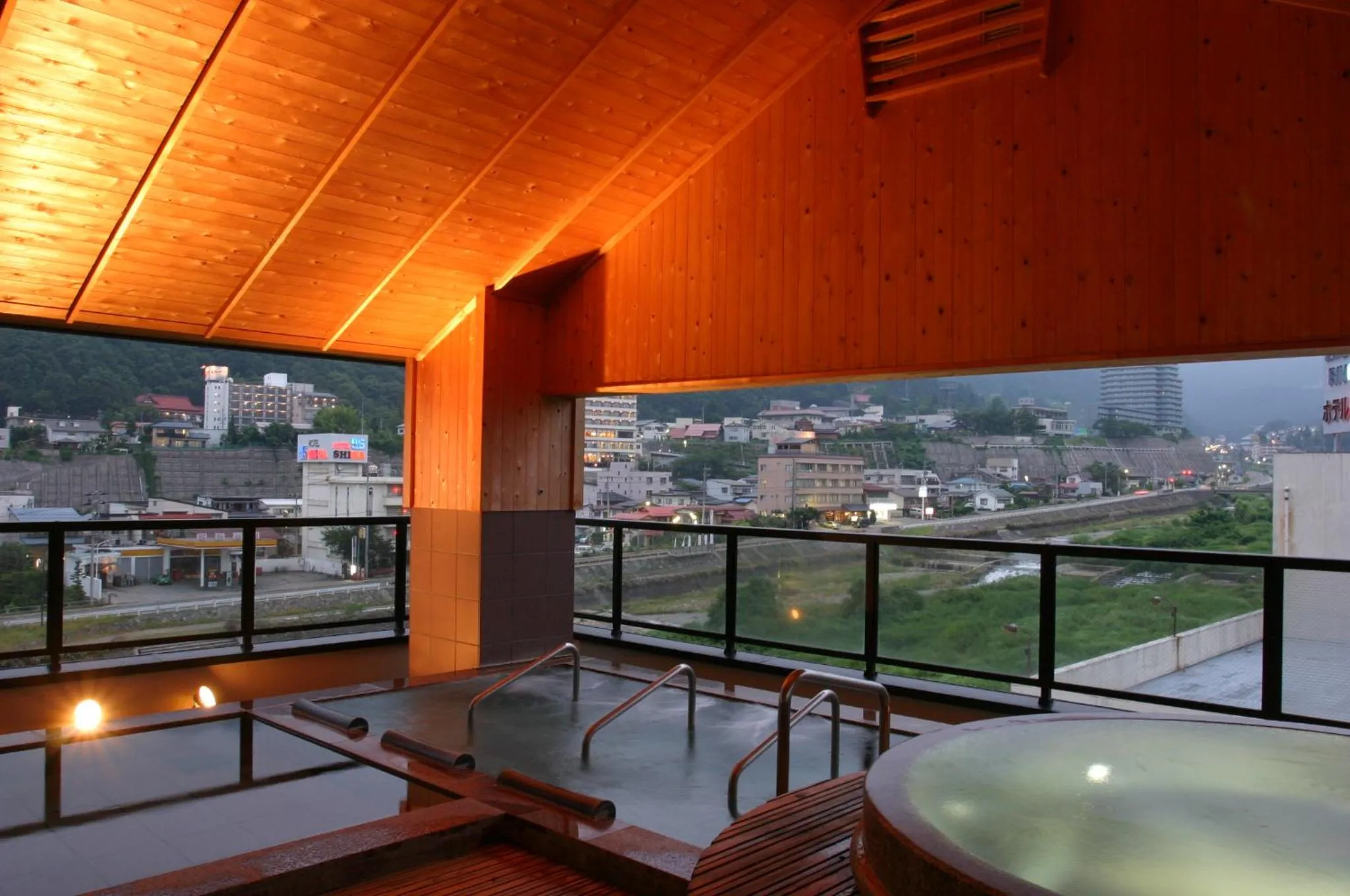 Hot Spring Bath in Aburaya Tousen