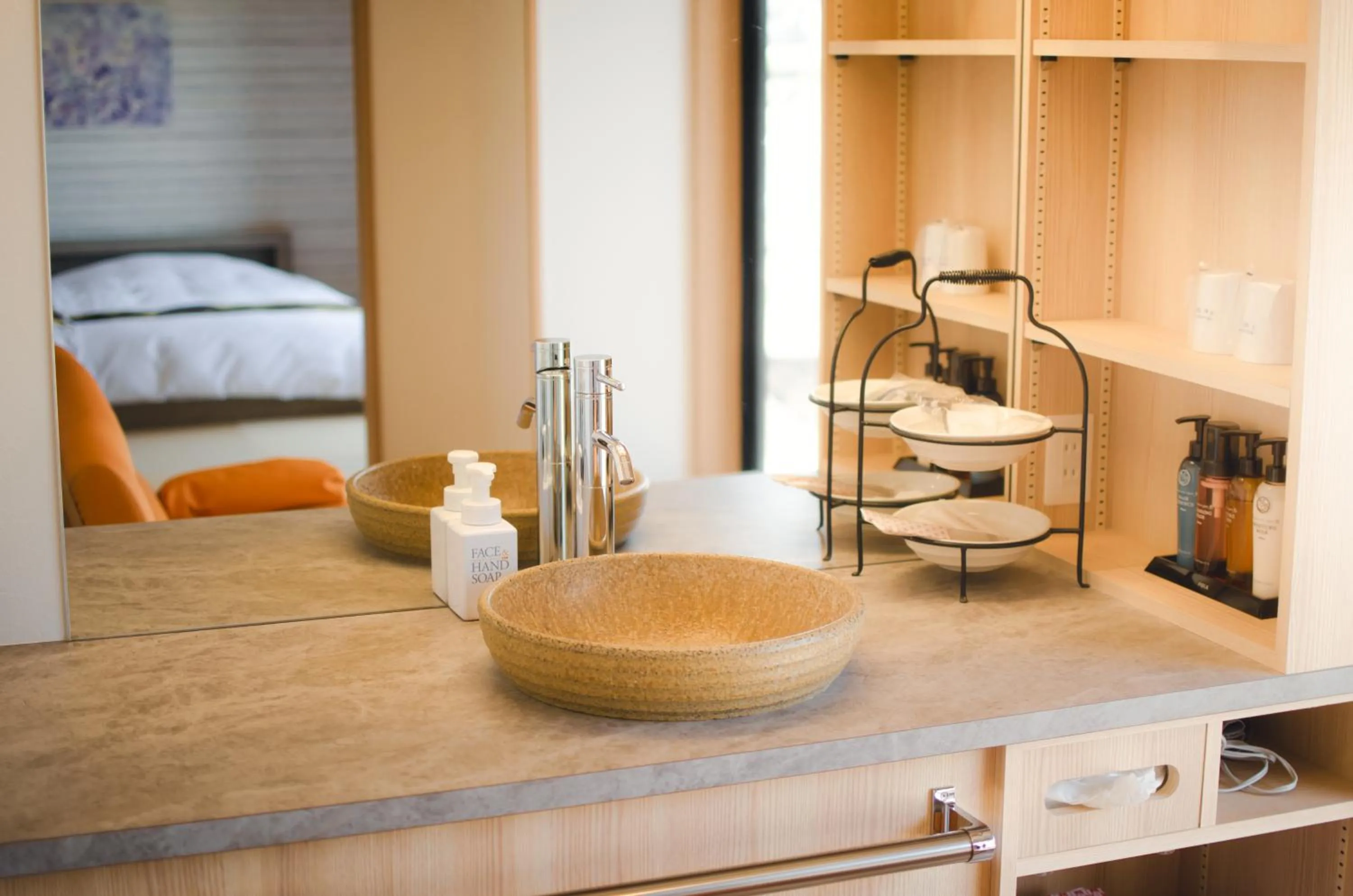 Photo of the whole room, Bed in Aburaya Tousen