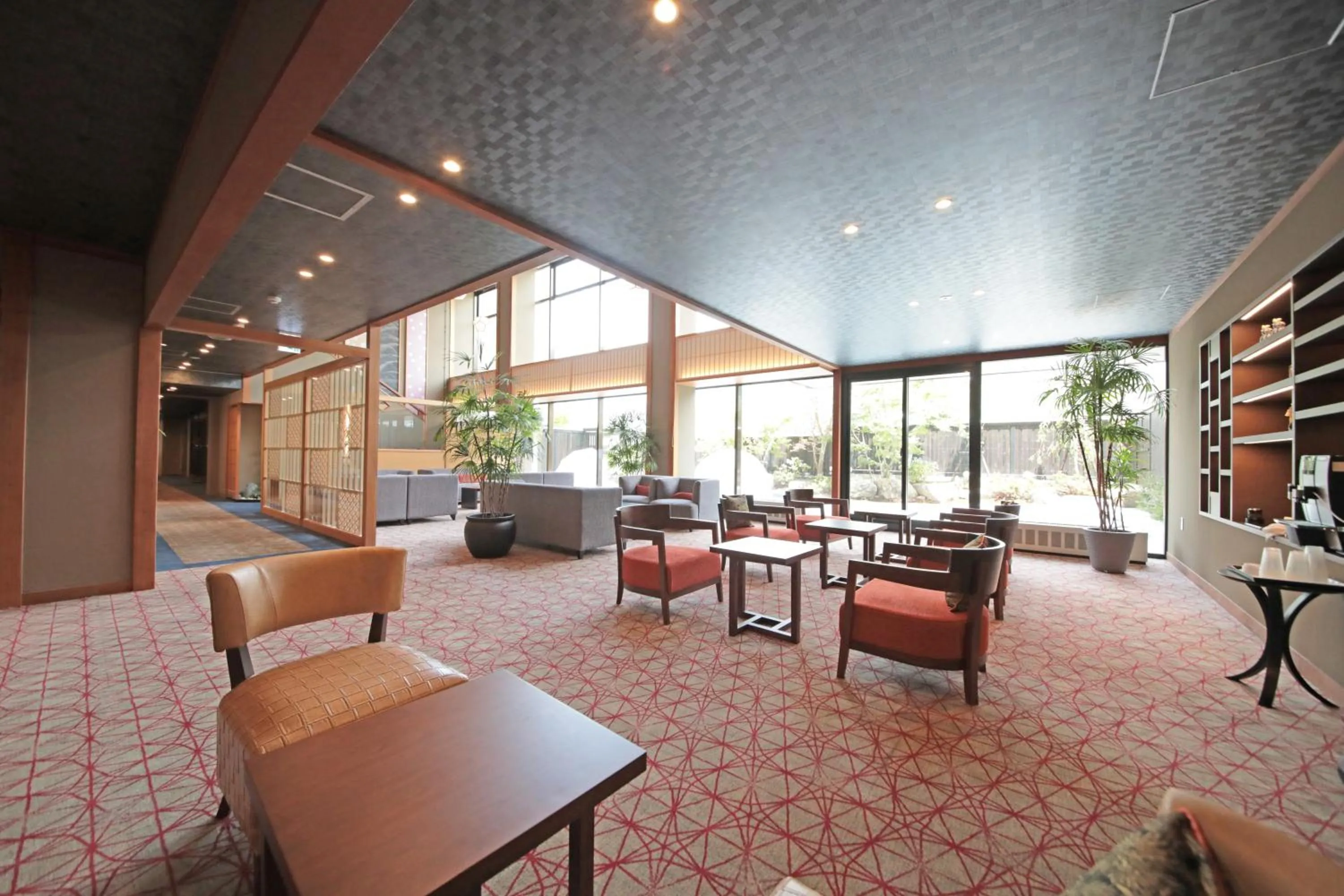 Lobby or reception in Aburaya Tousen