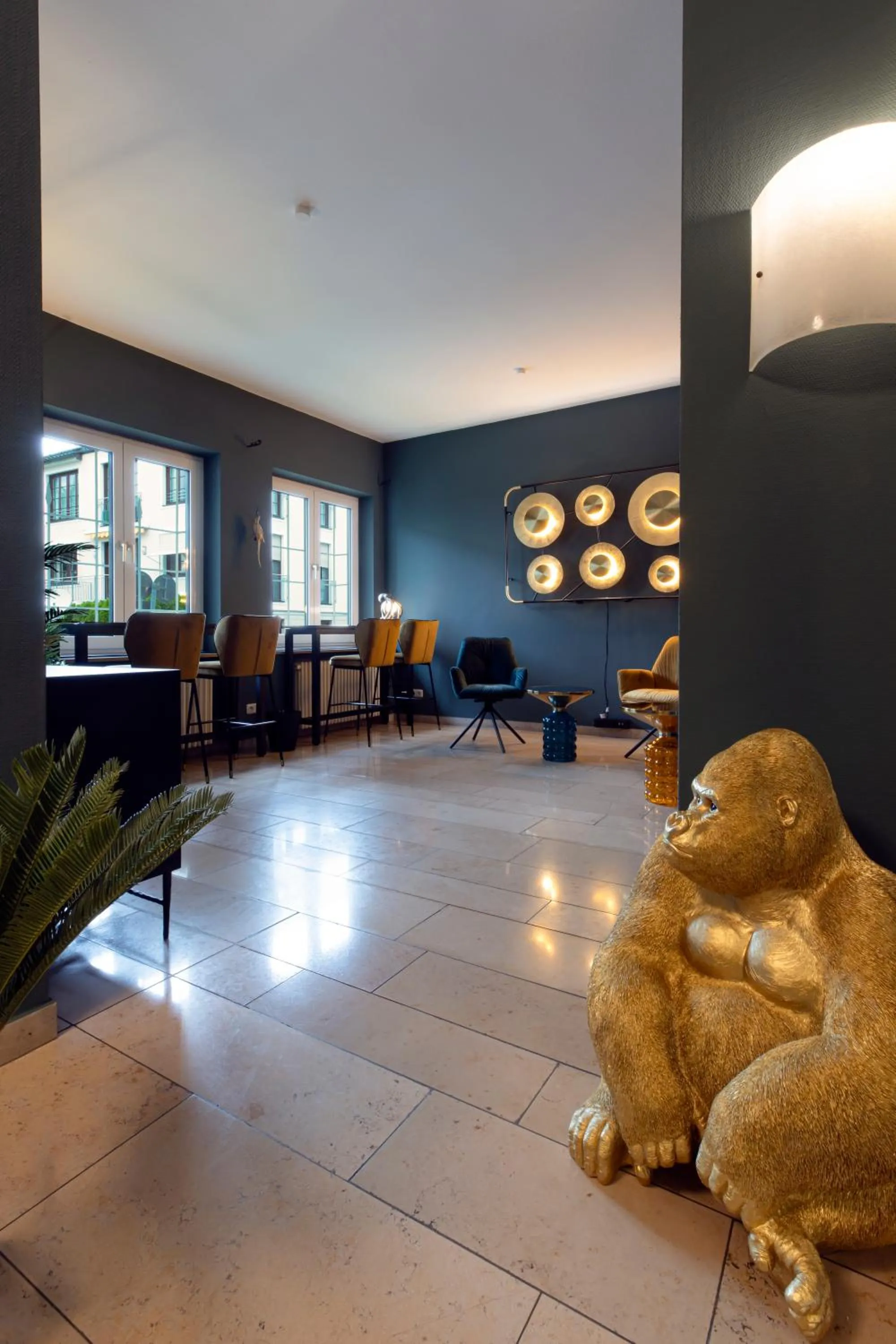 Lobby or reception in Hotel Biederstein am Englischen Garten