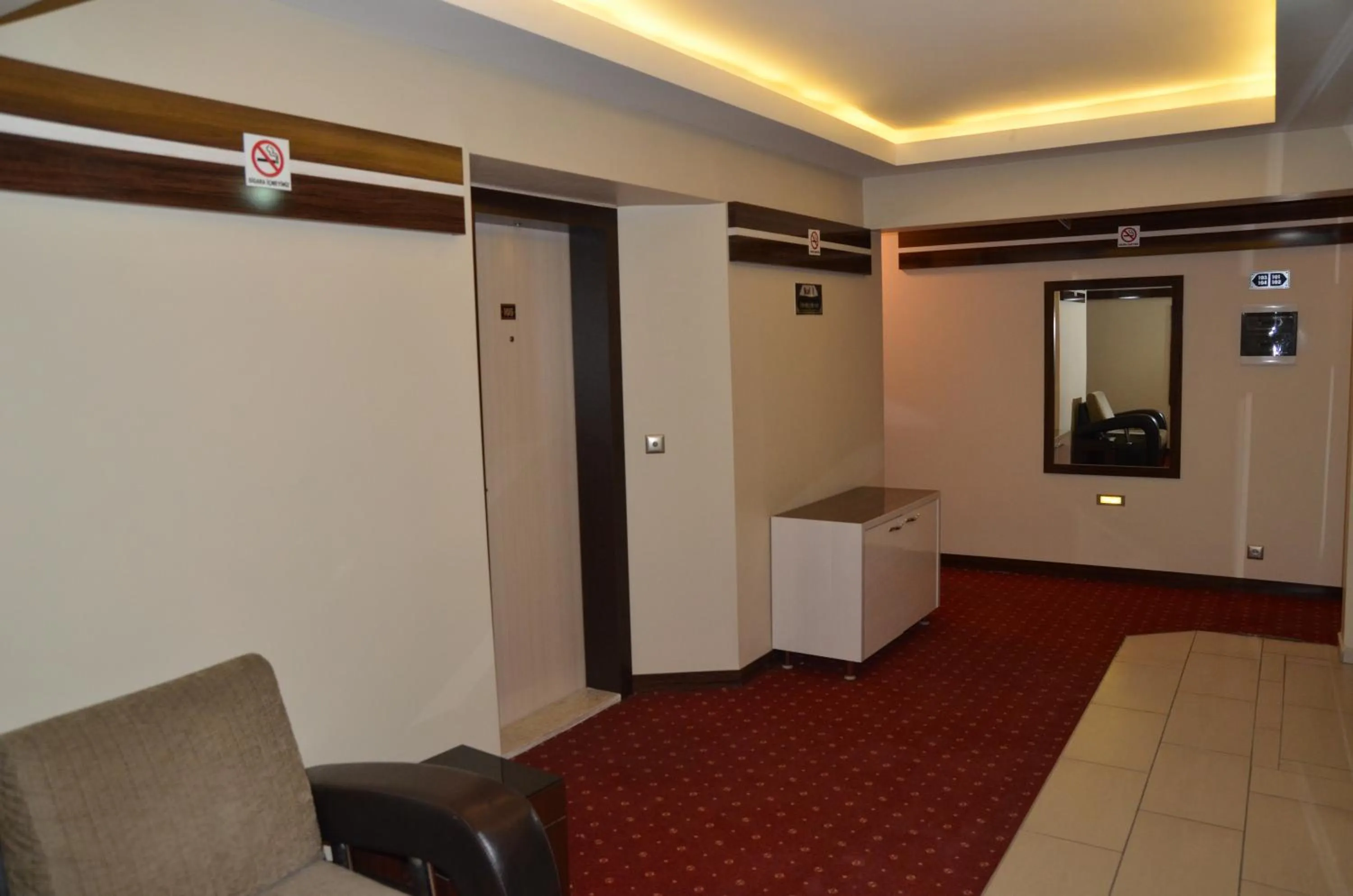 Decorative detail in Napa Hotel