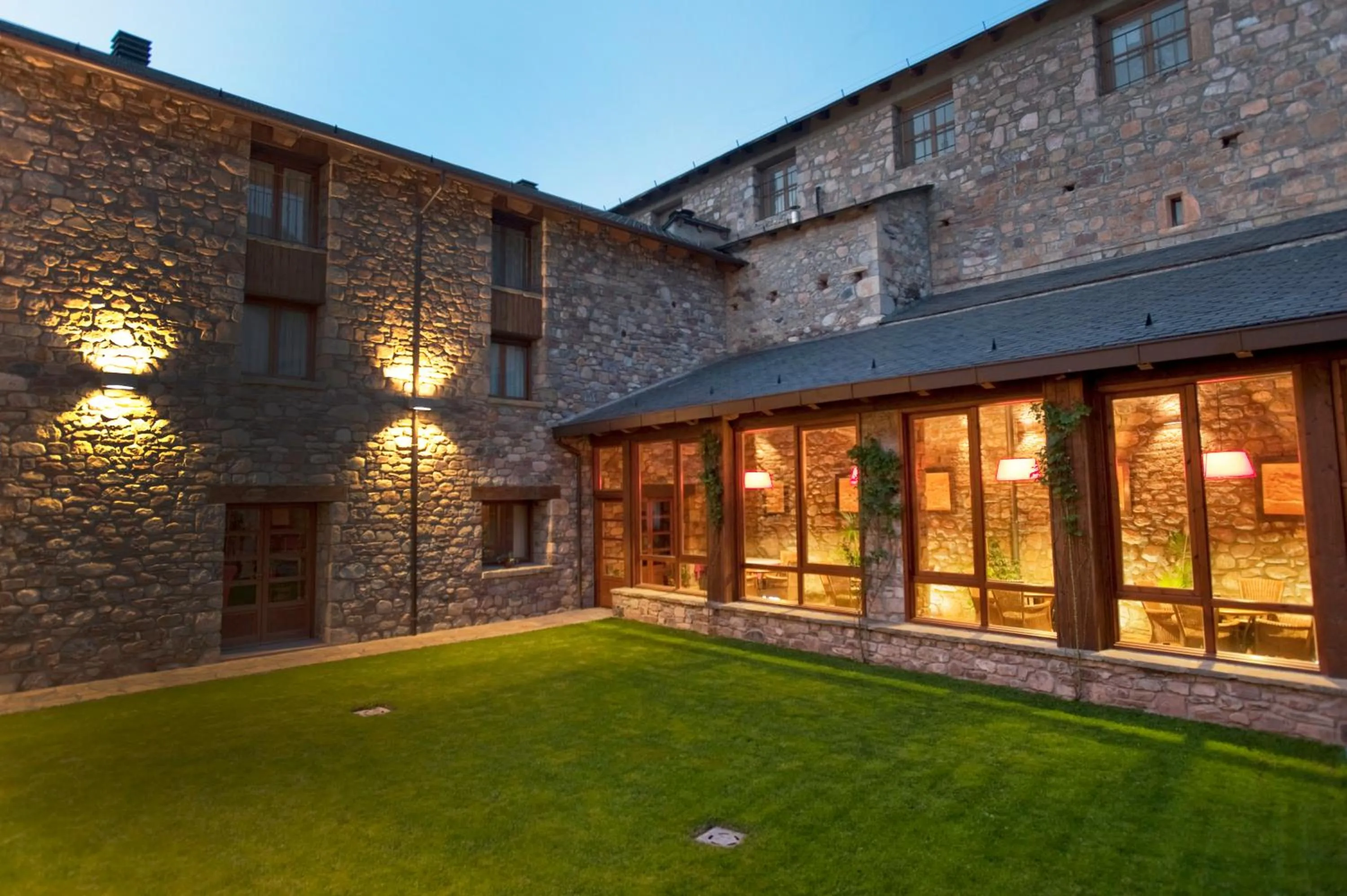 Patio in Hotel Diamó