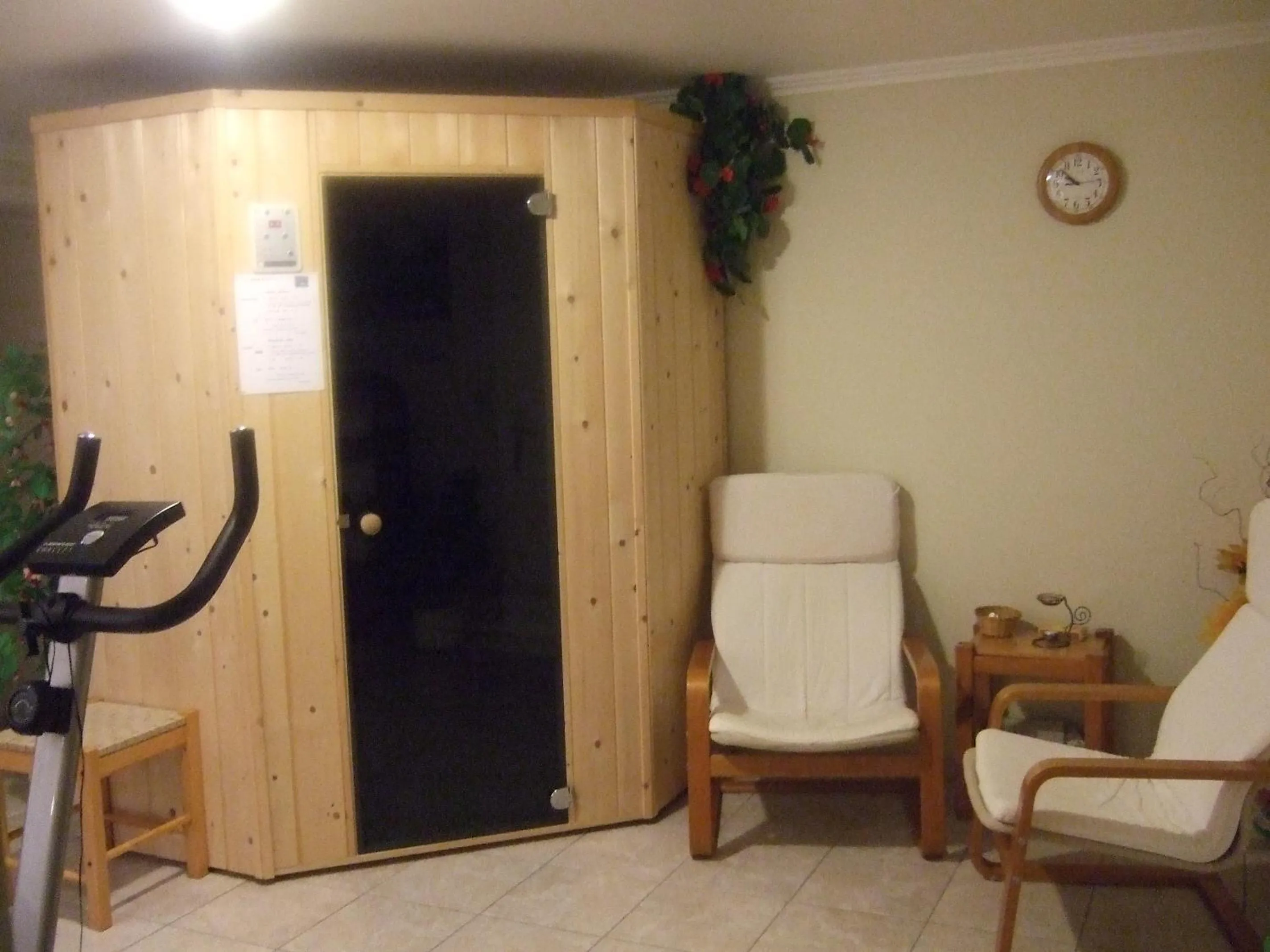 Sauna in L'Horizon Studios & Apparts