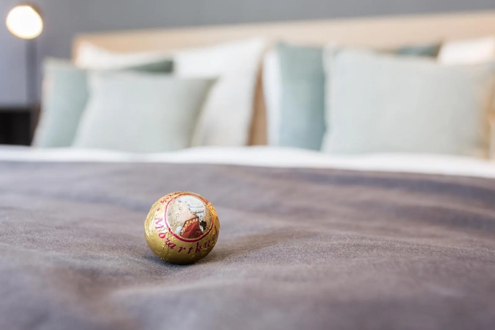 Bedroom, Bed in Room 4 & 5 Apartments