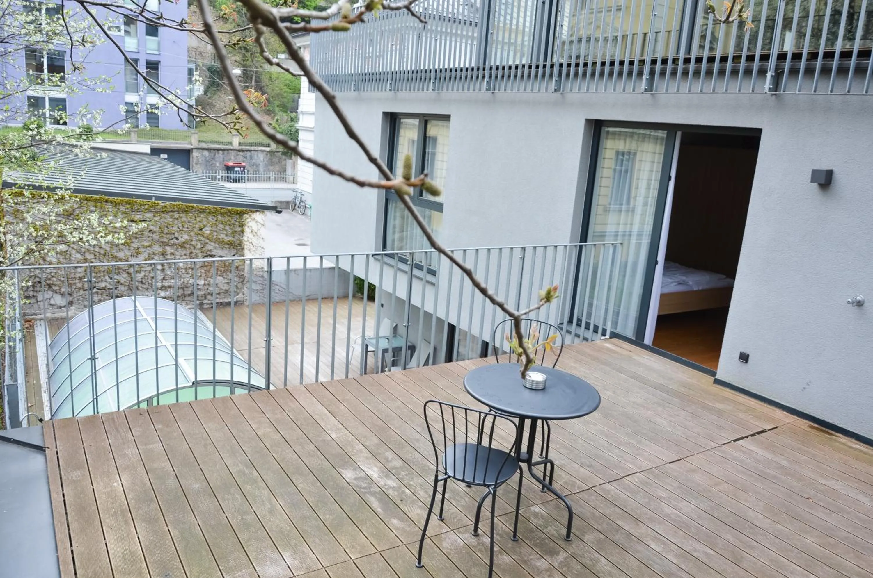 Balcony/Terrace in Room 4 & 5 Apartments