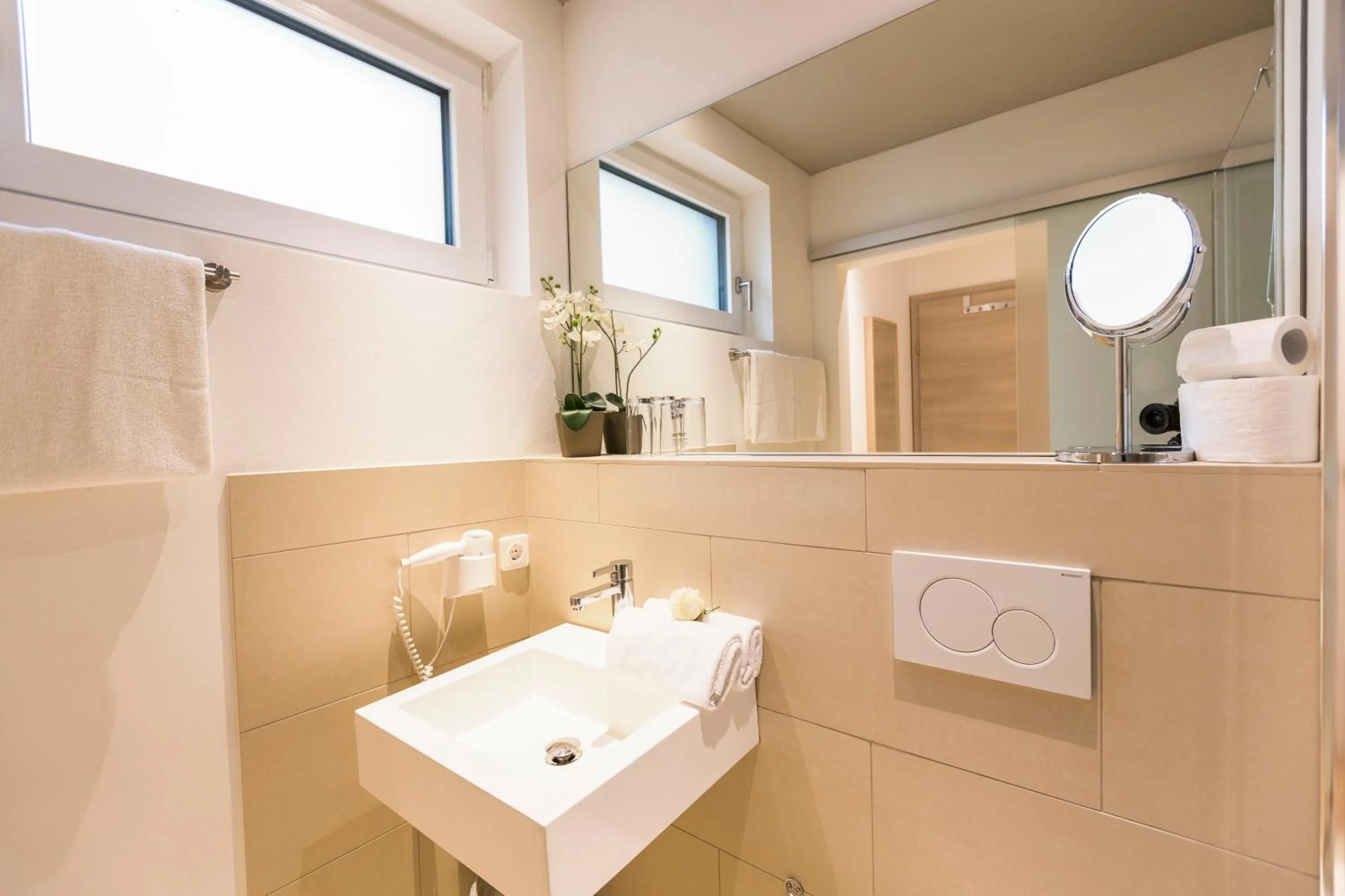 Bathroom in Room 4 & 5 Apartments