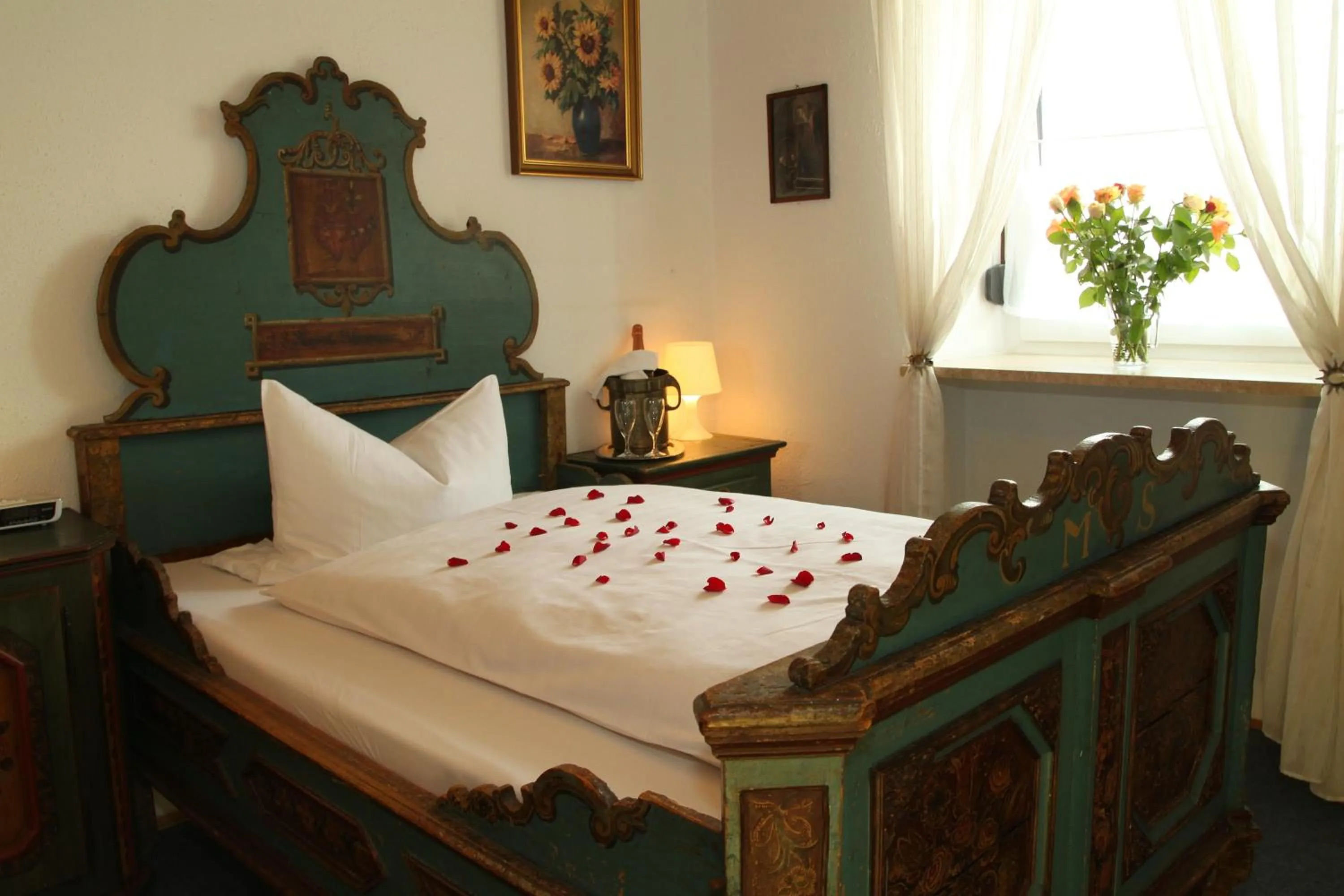 Bed in Hotel Moosbichl