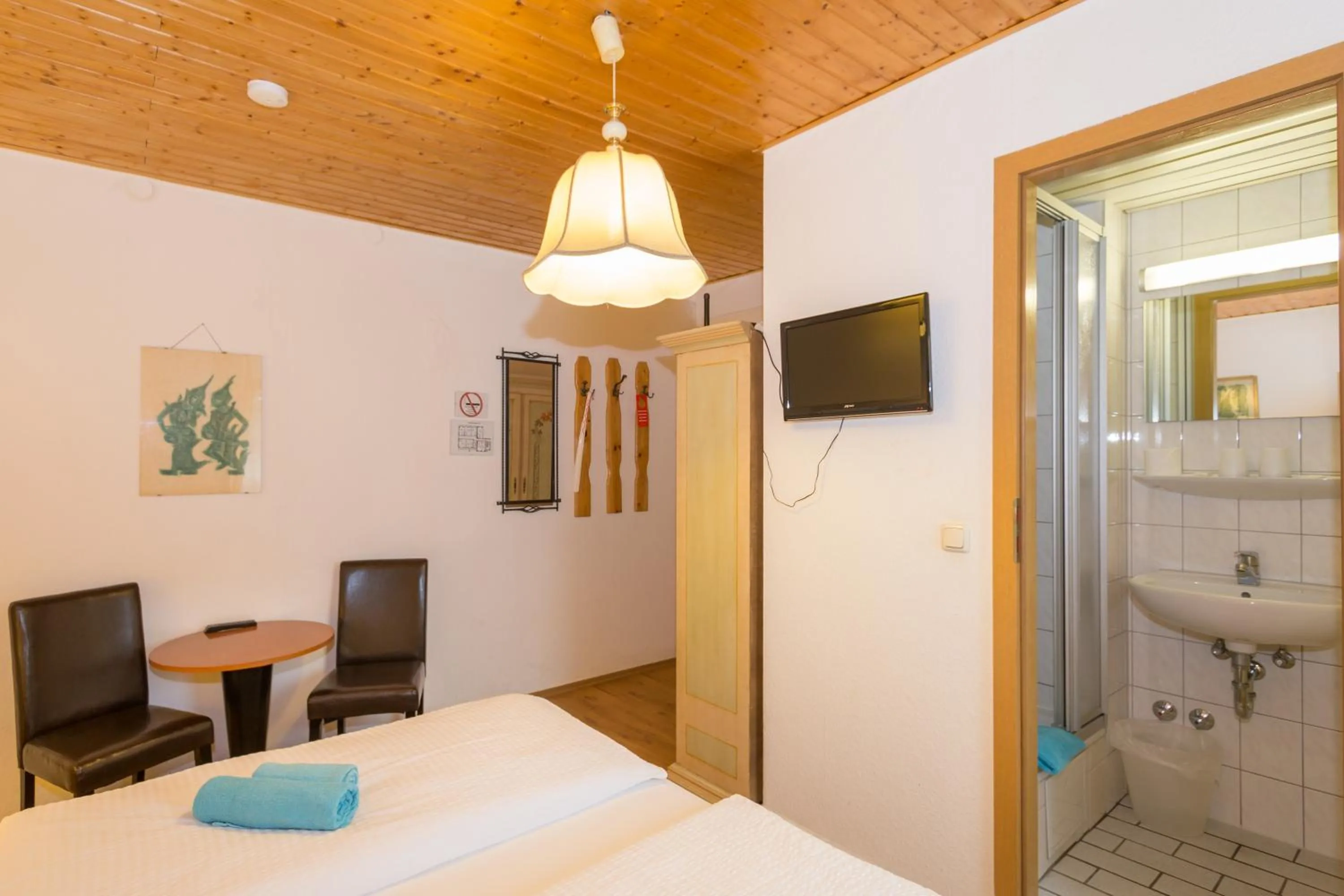 Photo of the whole room, Bed in Hotel Moosbichl